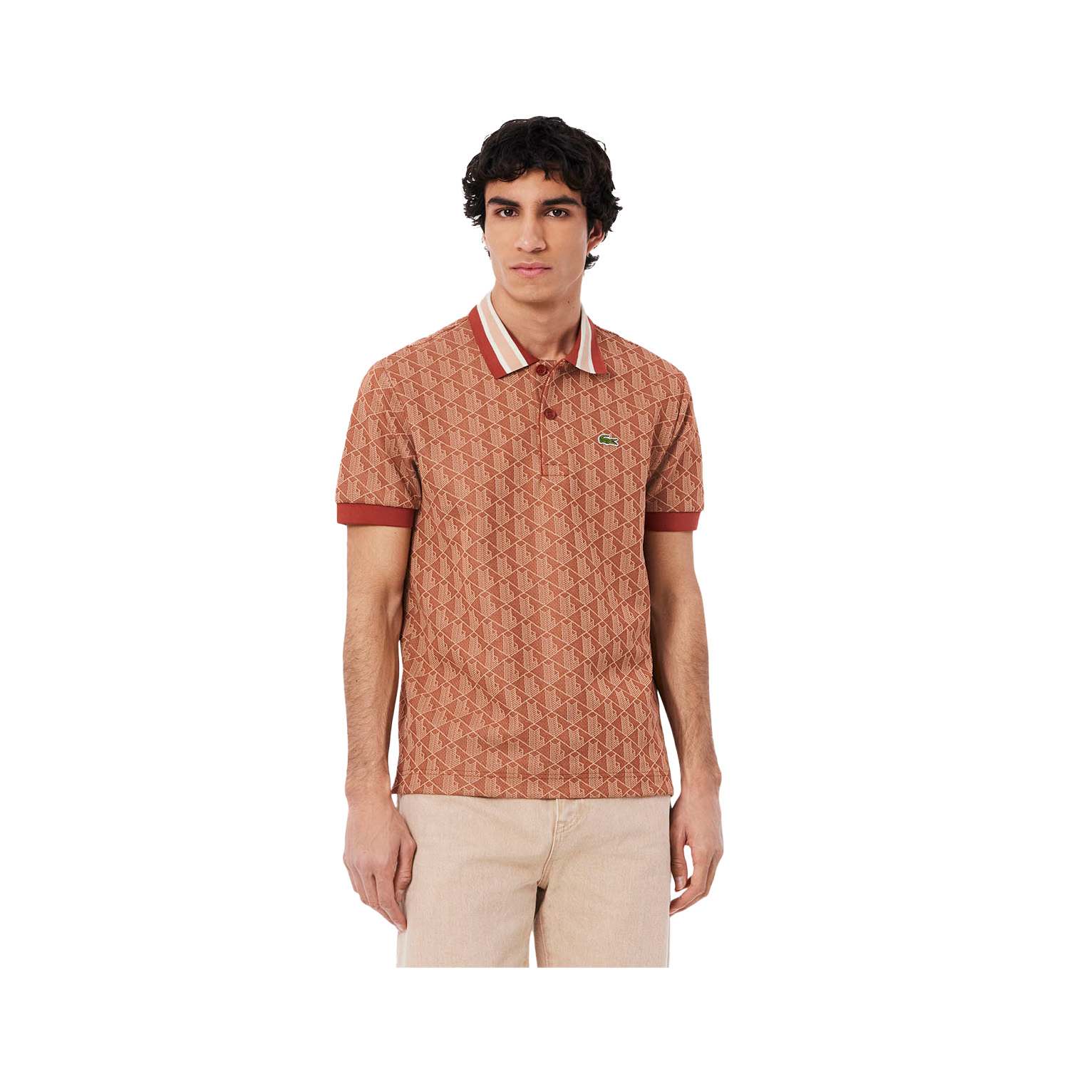 Lacoste Jacquard Poloshirt