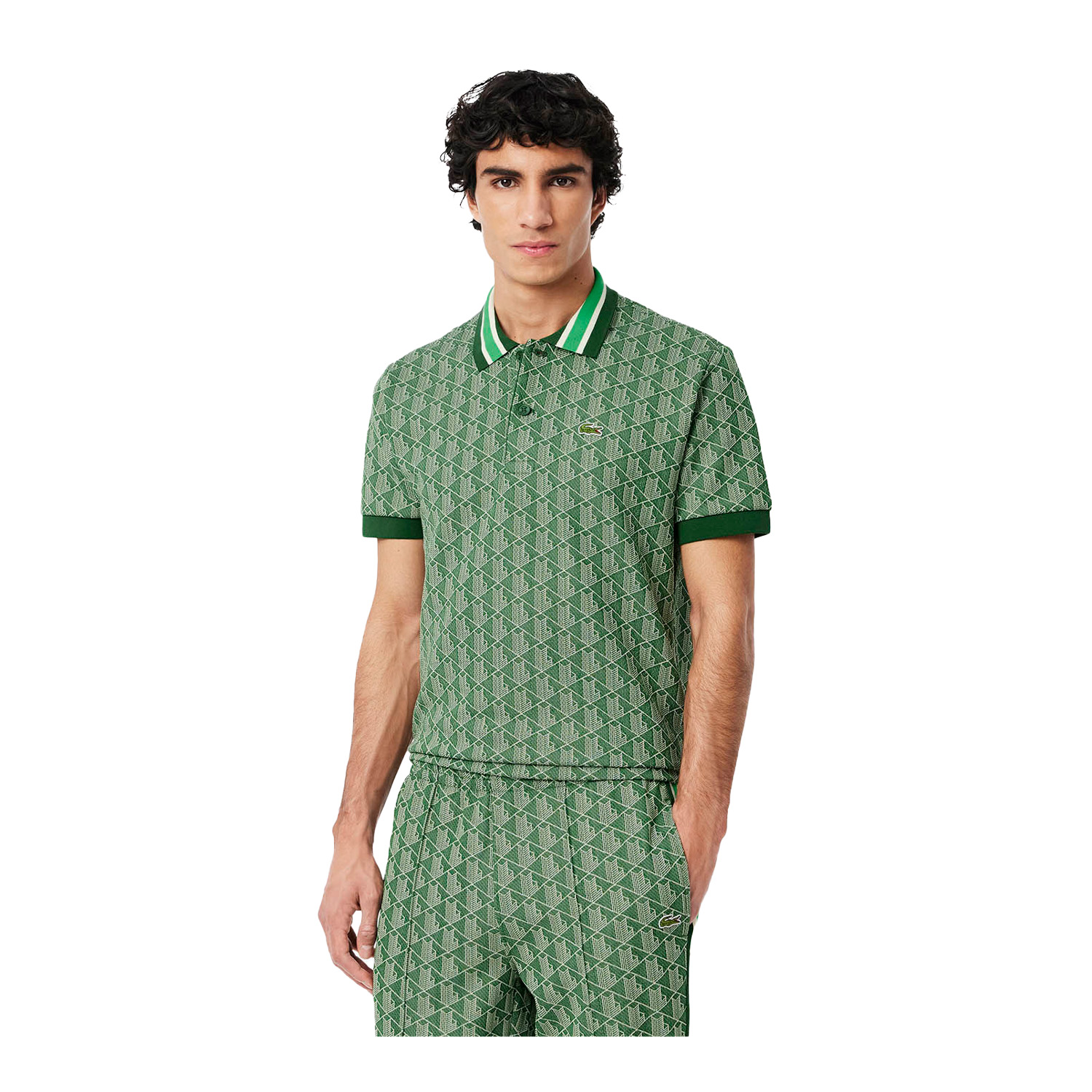 Lacoste Jacquard Poloshirt