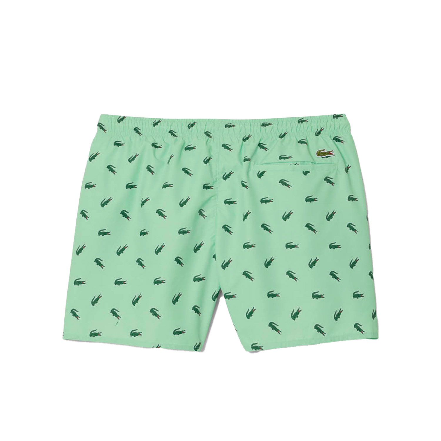 Lacoste Zwembroek Met Krokodillenprint