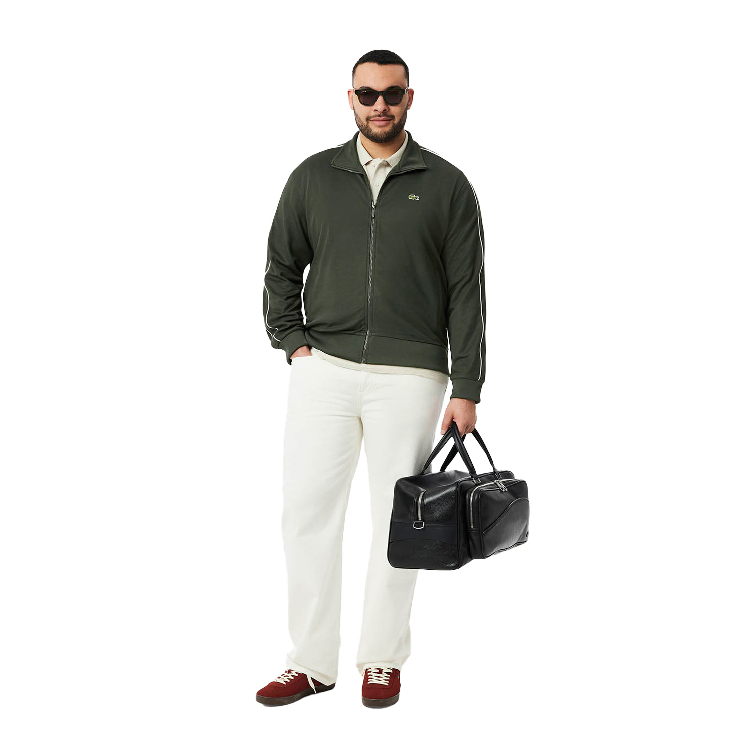 Lacoste Piqué Zip-Up Trackjack