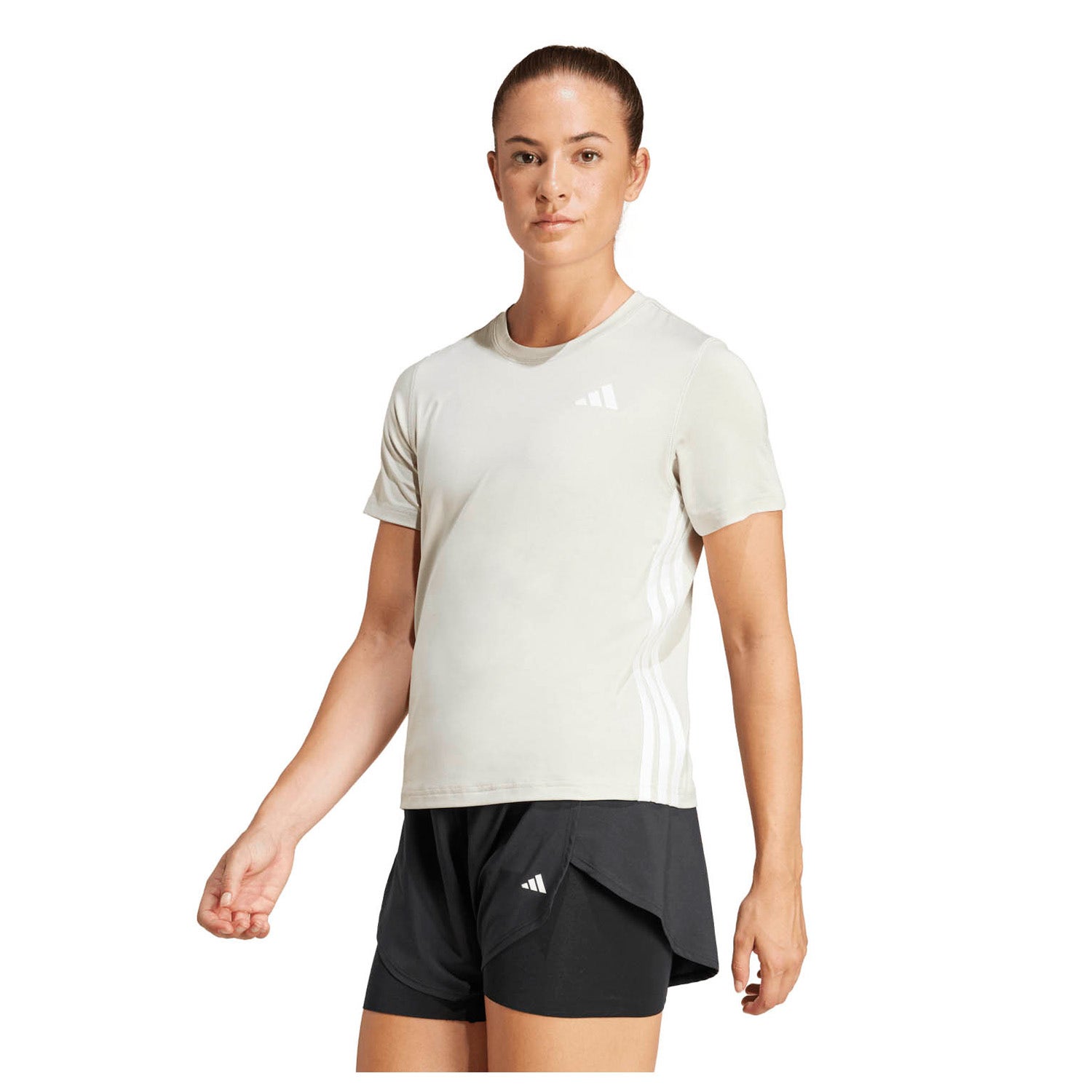 adidas Train Essentials 3-Stripes Workout T-shirt Dames