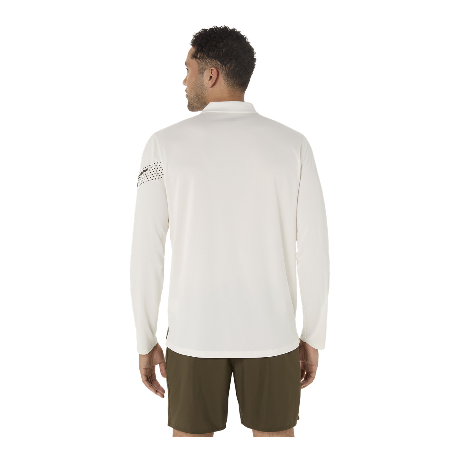 ASICS Icon 1/2 Long Sleeve Zip-Top Heren