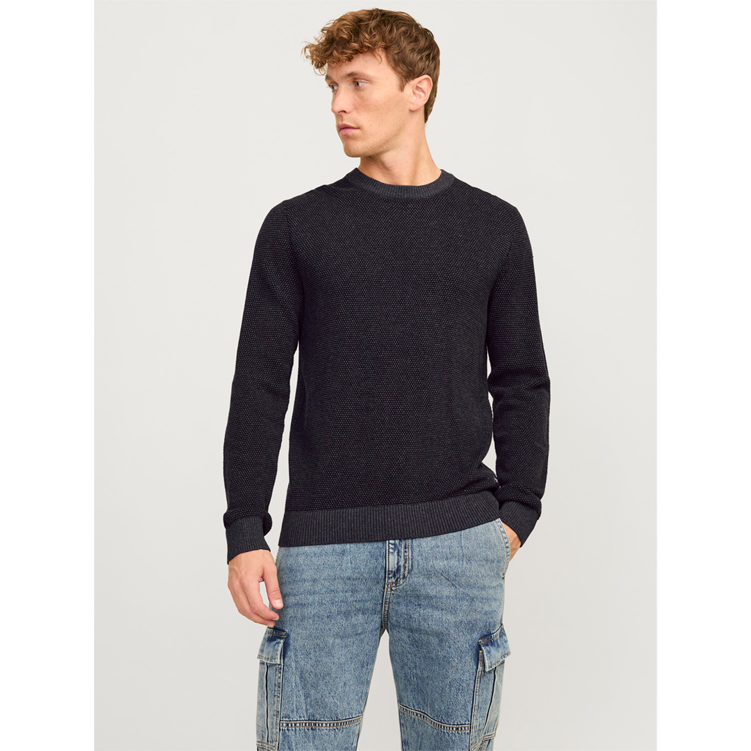 Jack & Jones JJEGlobe Knit Crew