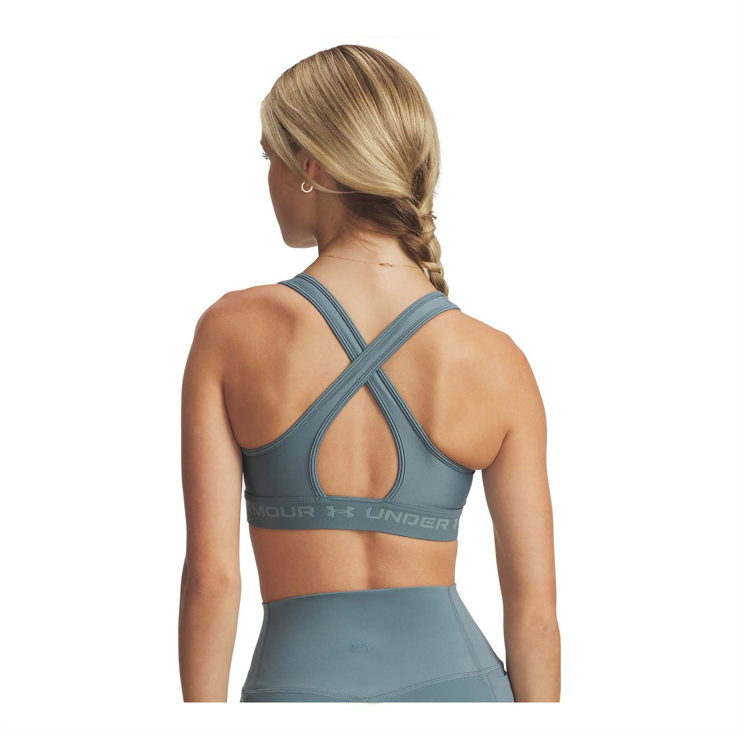 Under Armour Mid Crossback Sports Bra