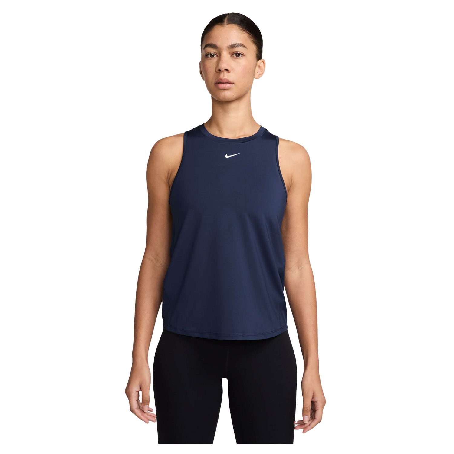 Nike One Classic Top Dames Blauw