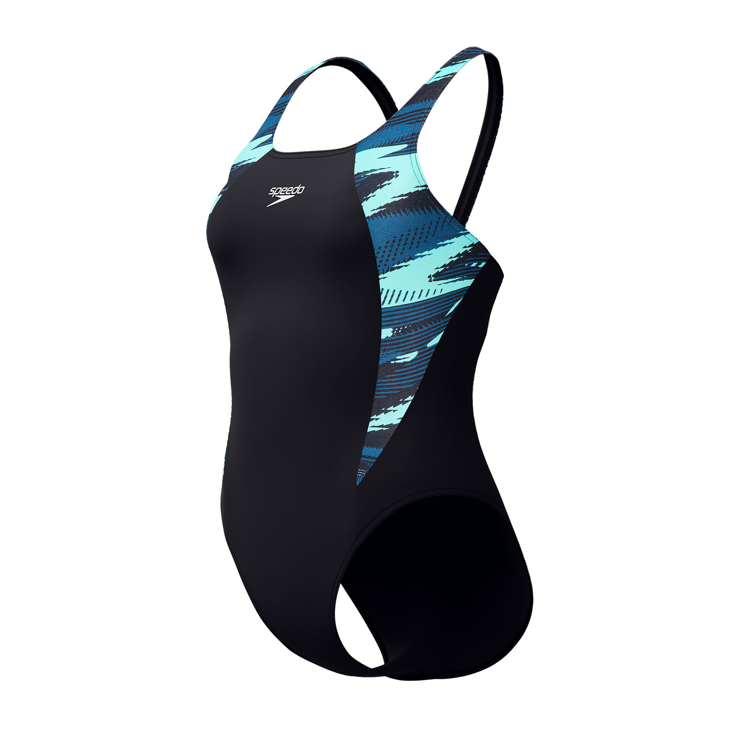 Speedo H-Boom Splice Muscleback Swimsuit Dames