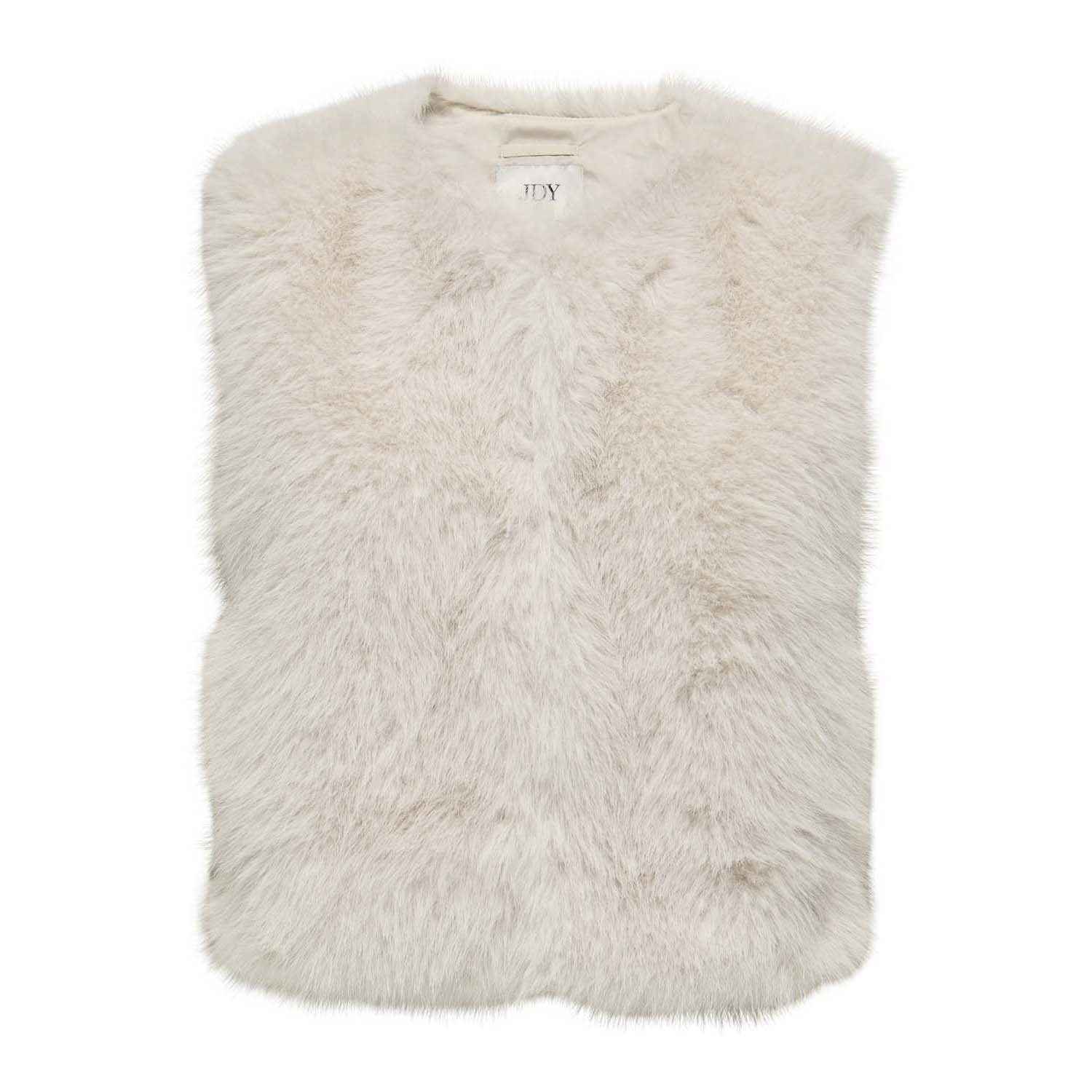 Jacqueline De Yong Ora Faux Fur Waistcoat 