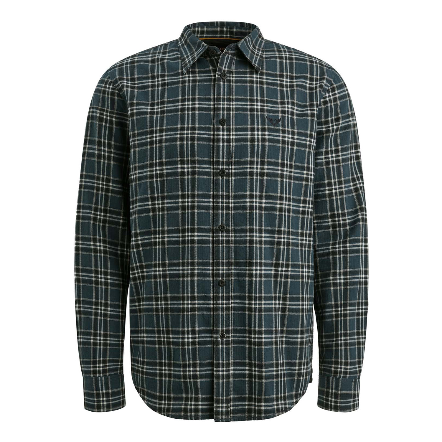 PME Legend Long Sleeve Shirt Herringbone Yarn 