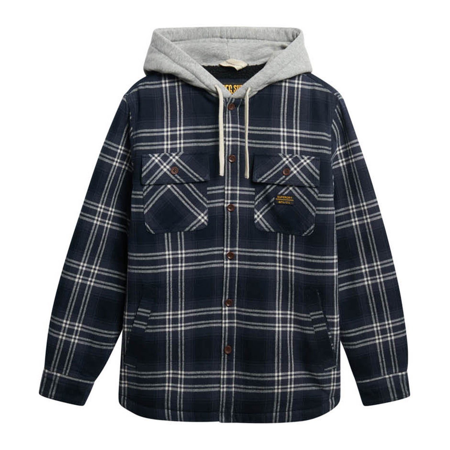 Superdry Hooded Check Shirt