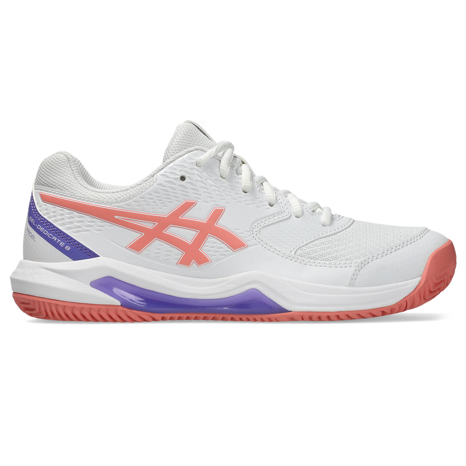 Asics Gel Dedicate 8 Dames Wit