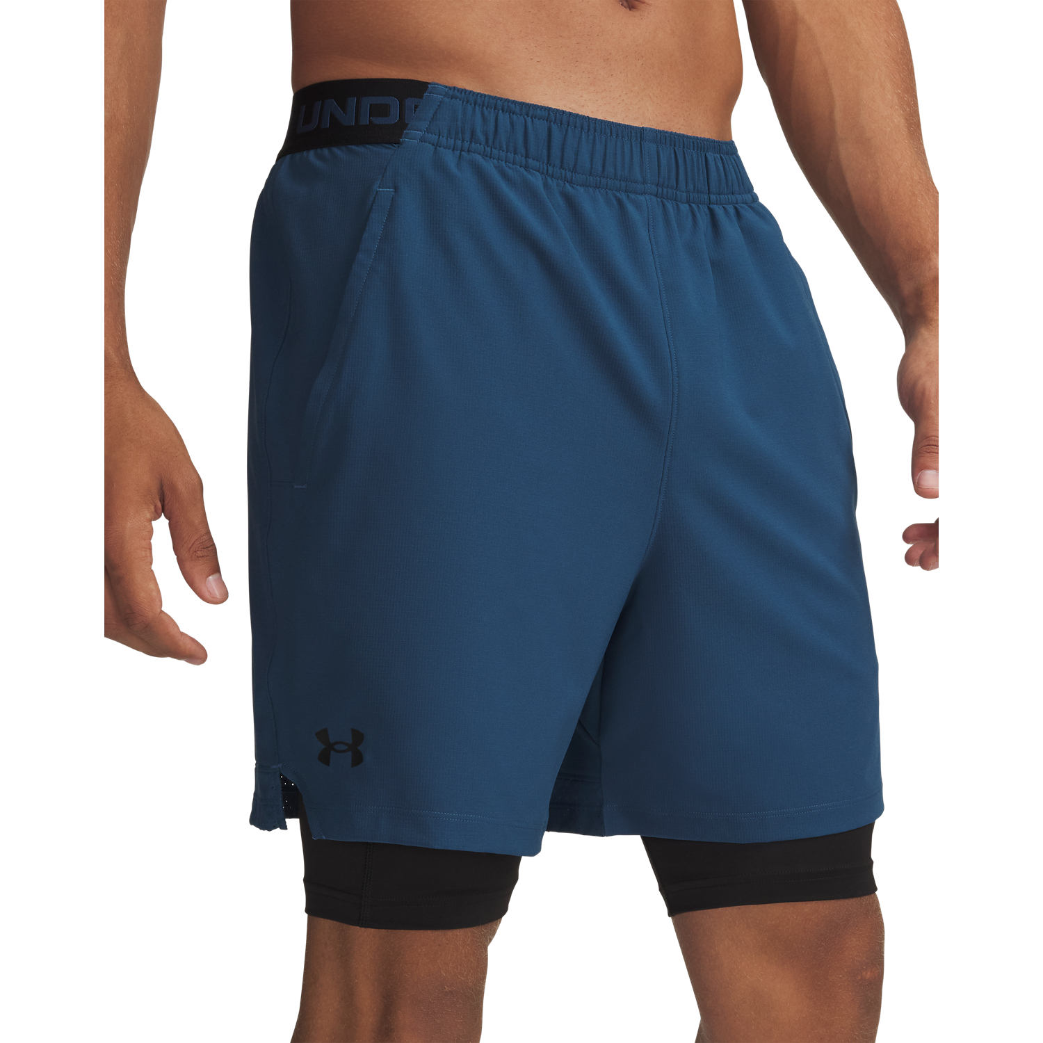 Under Armour Vanish Woven 2-in-1 Blauw