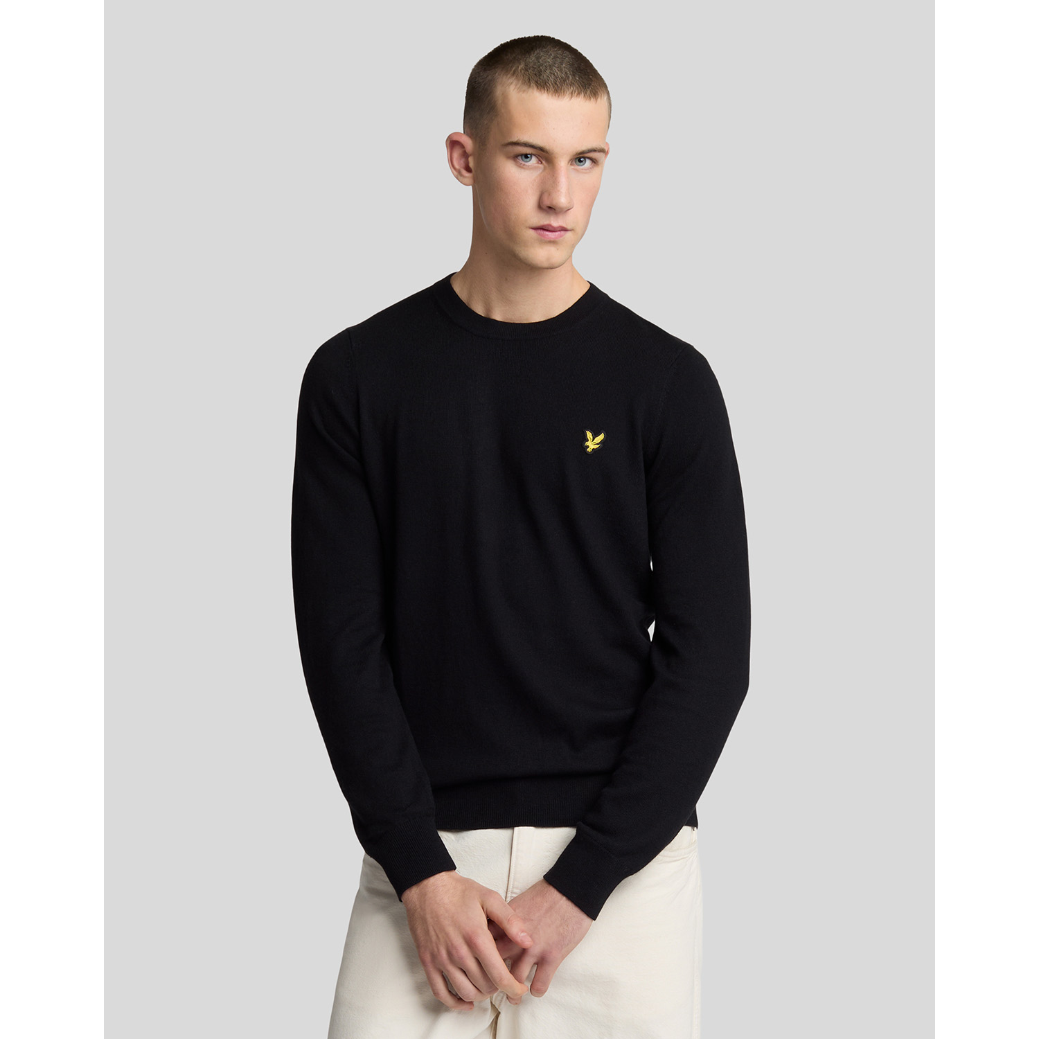Lyle & Scott Cotton Merino Crew Neck Jumper