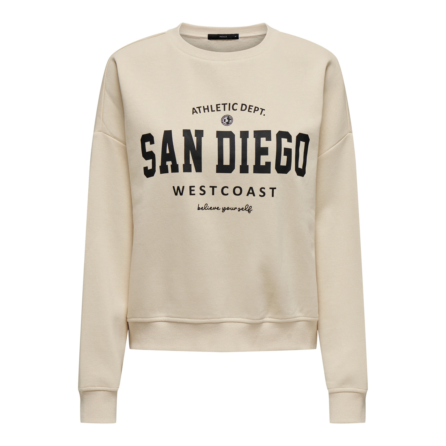 Only Sweatshirt Life O-neck Wit