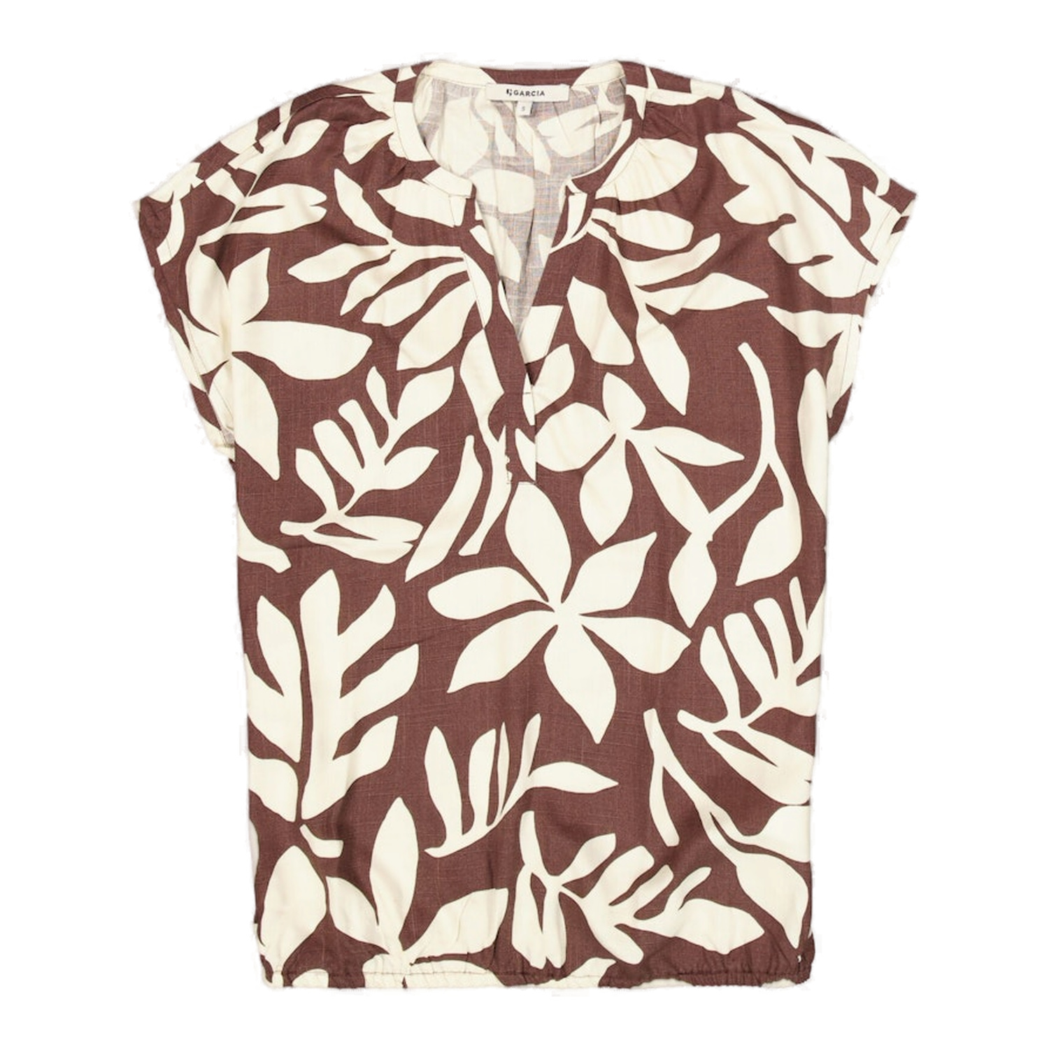 Garcia Ladies Shirt Ss Bruin