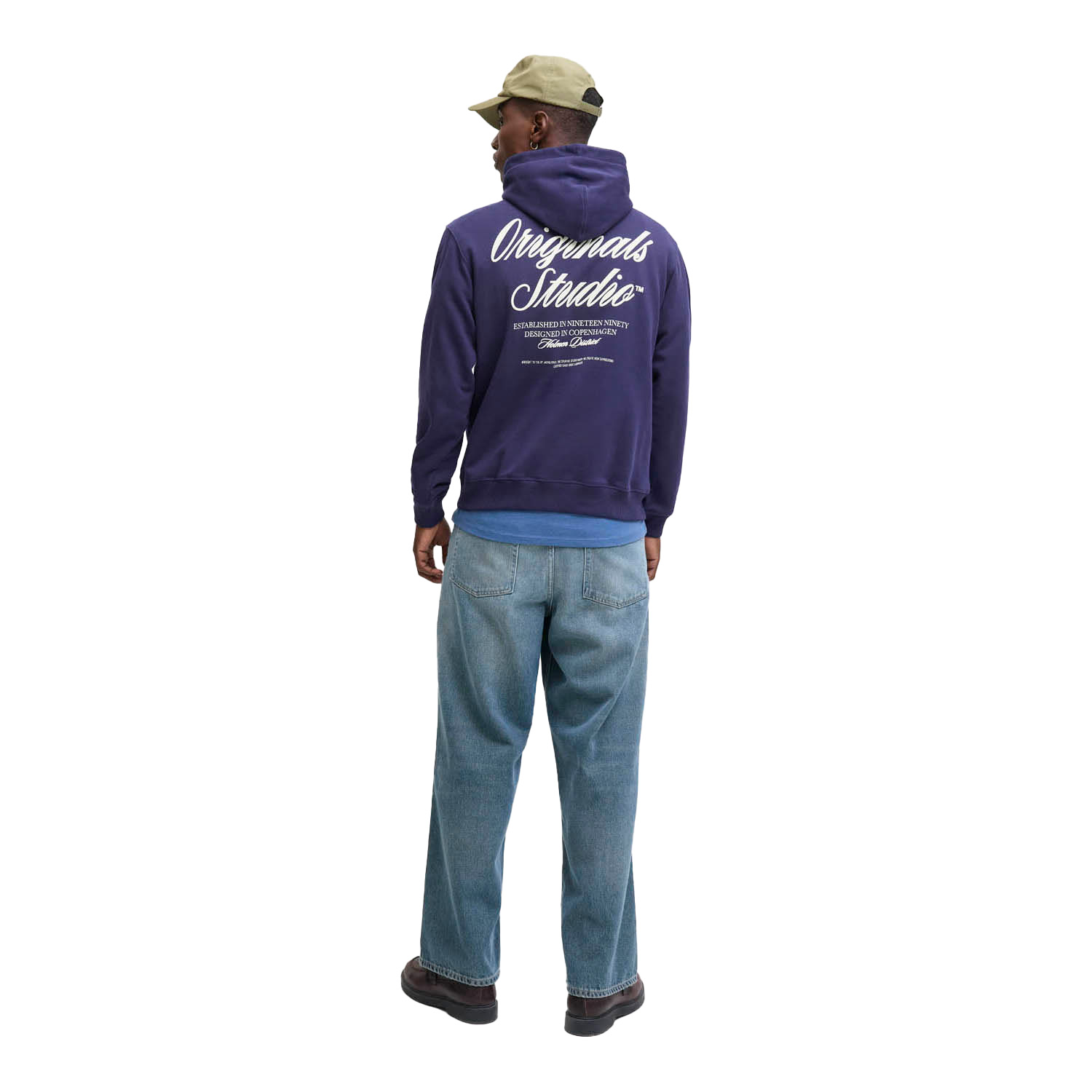 Jack & Jones Typo Back Sweat Hoodie