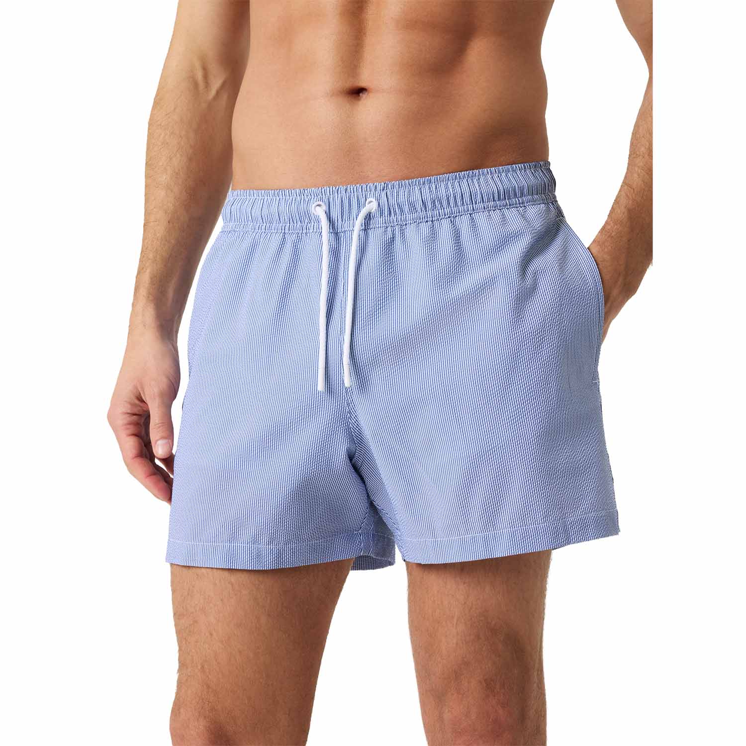 Björn Borg Seersucker Swim Shorts Blauw