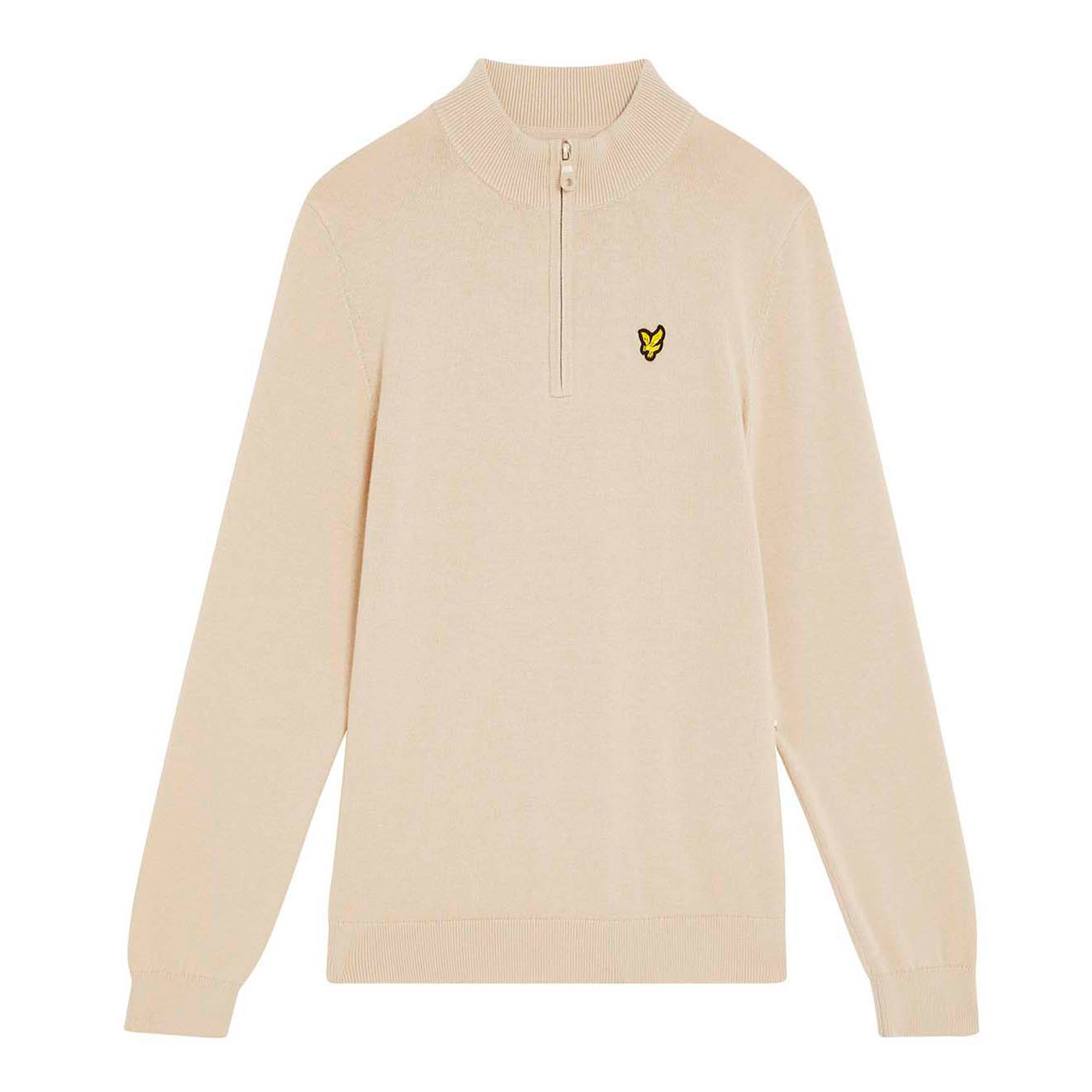 Lyle & Scott 1/4 Zip Jumper Kids Beige