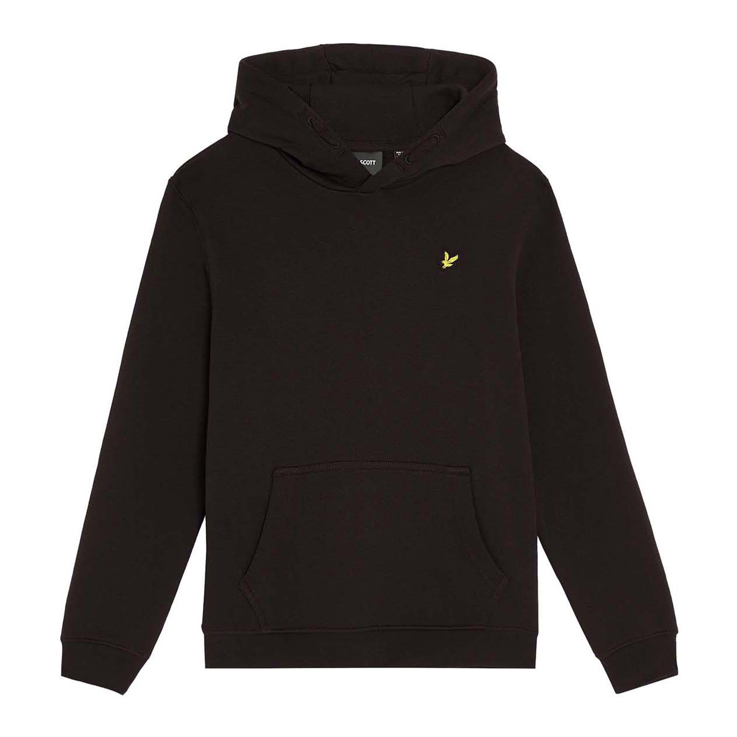 Lyle & Scott Brushback Pullover Hoodie Kids Zwart
