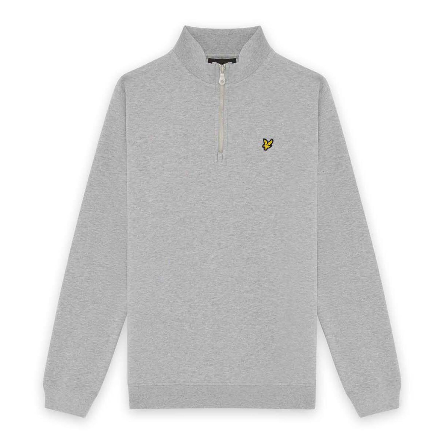 Lyle & Scott Quarter Zip Pullover Kids Grijs