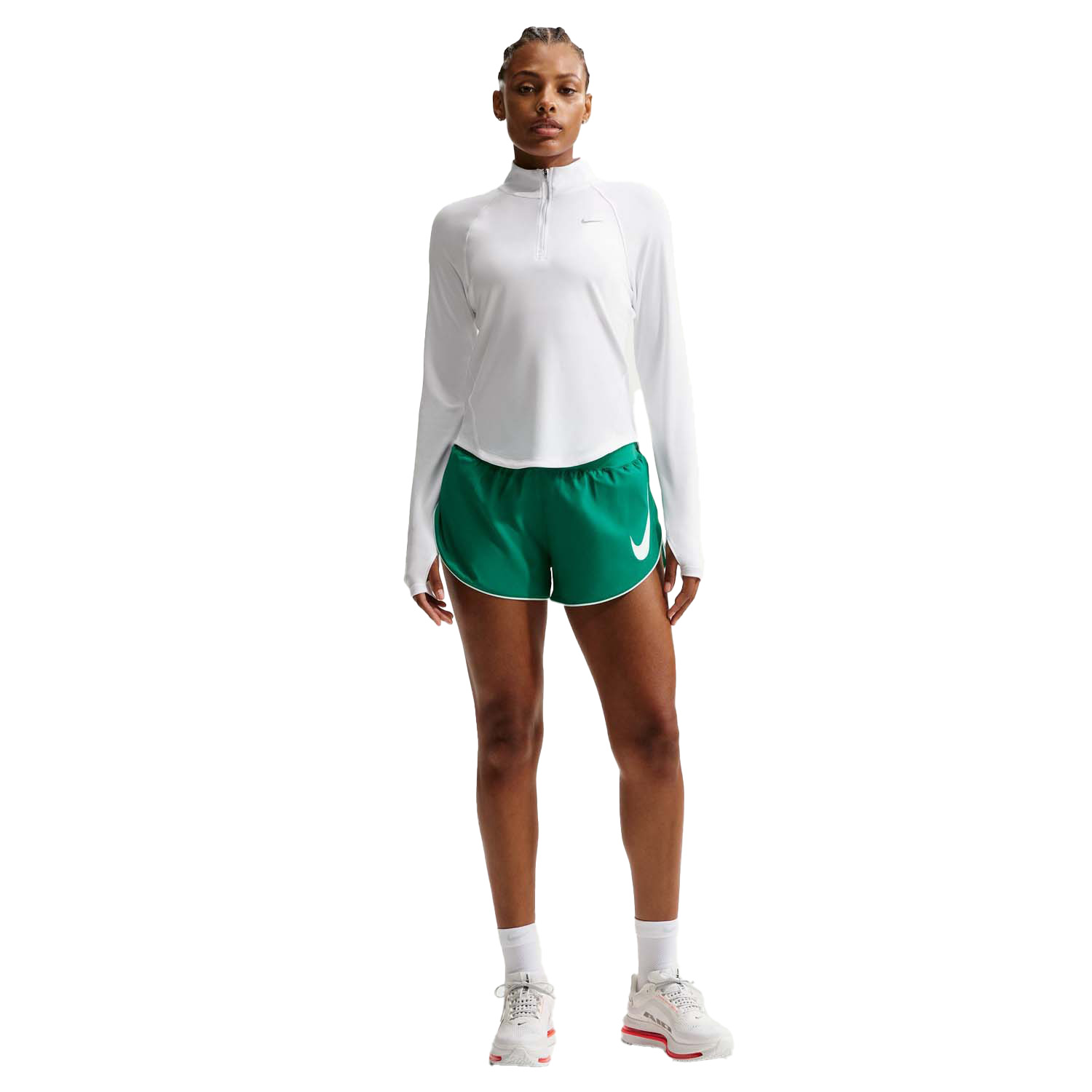 Nike Dri-fit Tempo Swoosh Run Top Wit