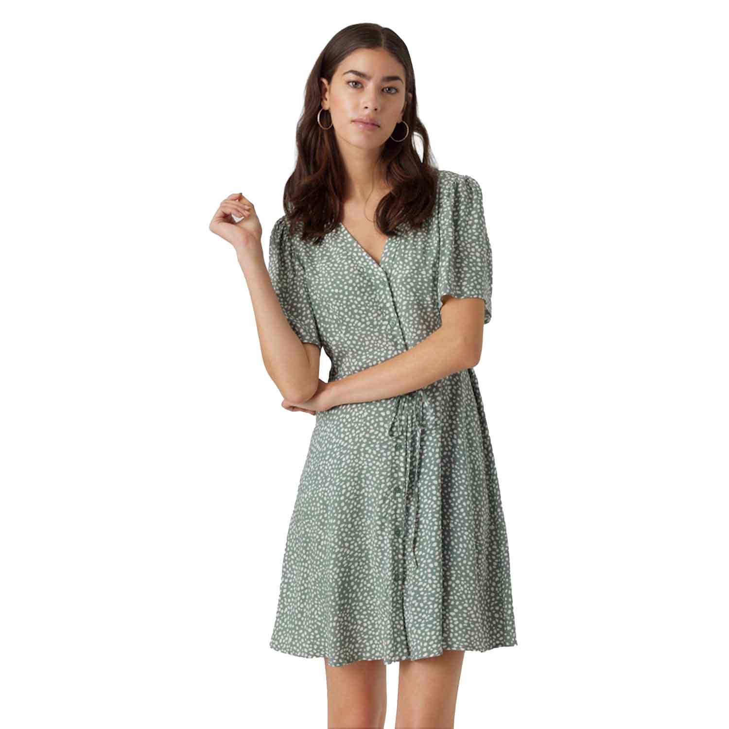 Vero Moda Alba Jurk Groen