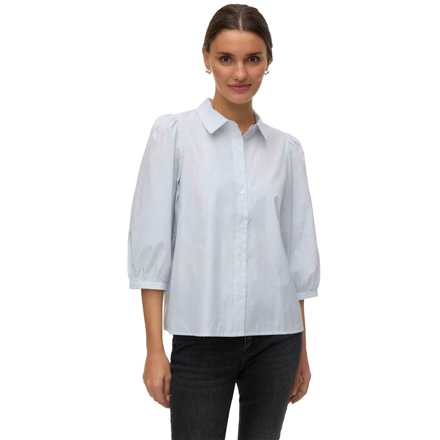 Vero Moda Sina 3/4 Blouse Wit