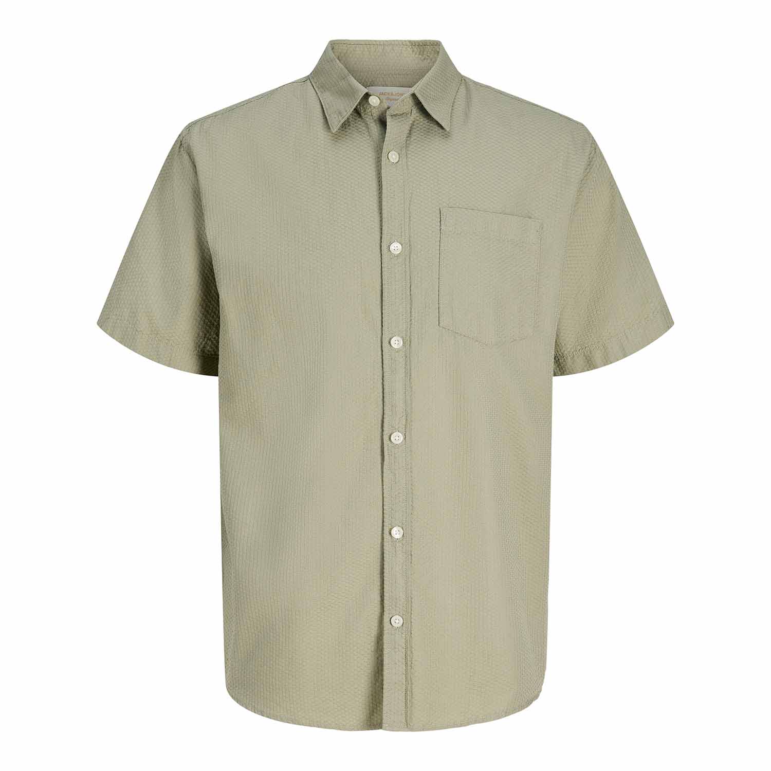 Jack & Jones Jornantucket Dobby Shirt Groen