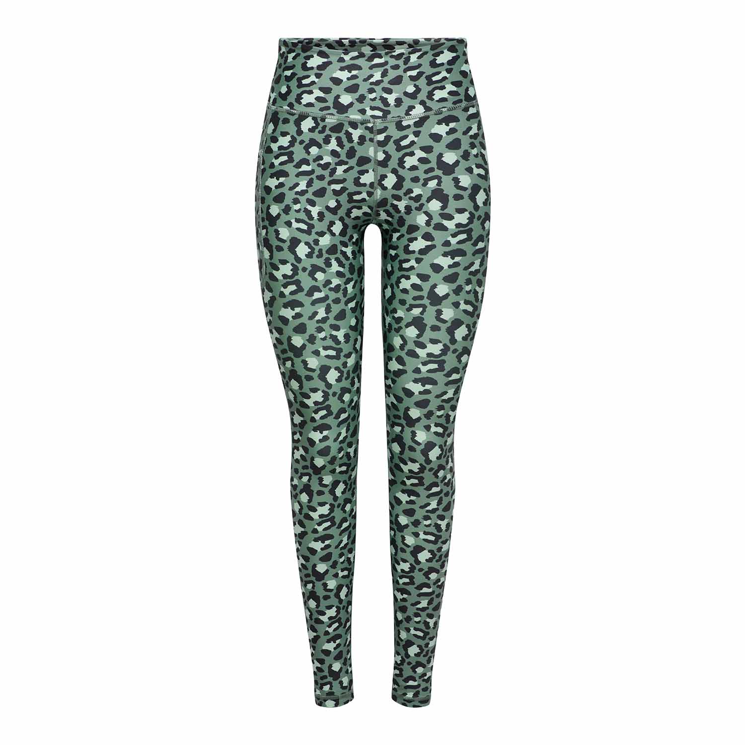 Only Play Jam 2-mille Tight Fit Sportlegging Curve Groen