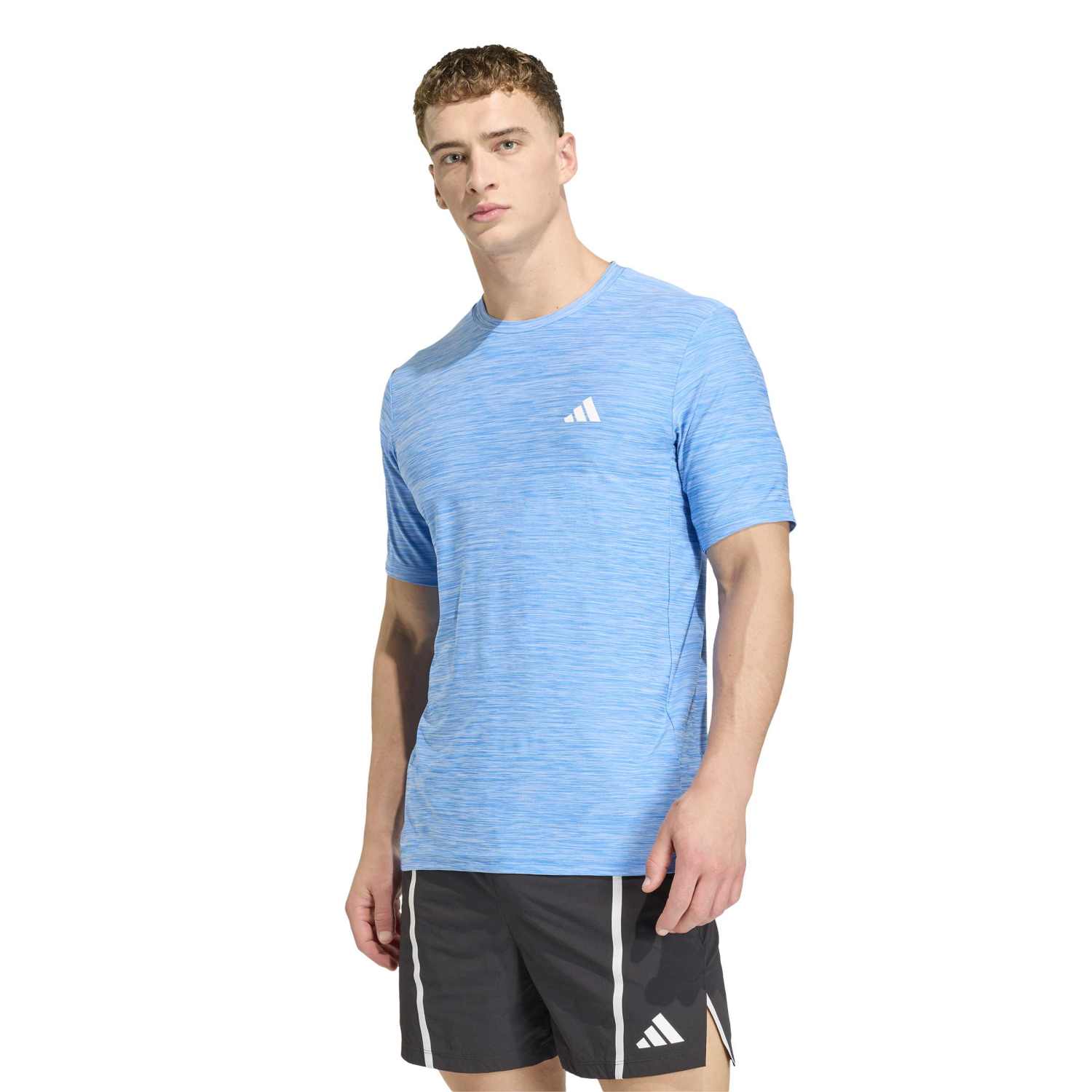Adidas D4t Hybrid Tee Blauw