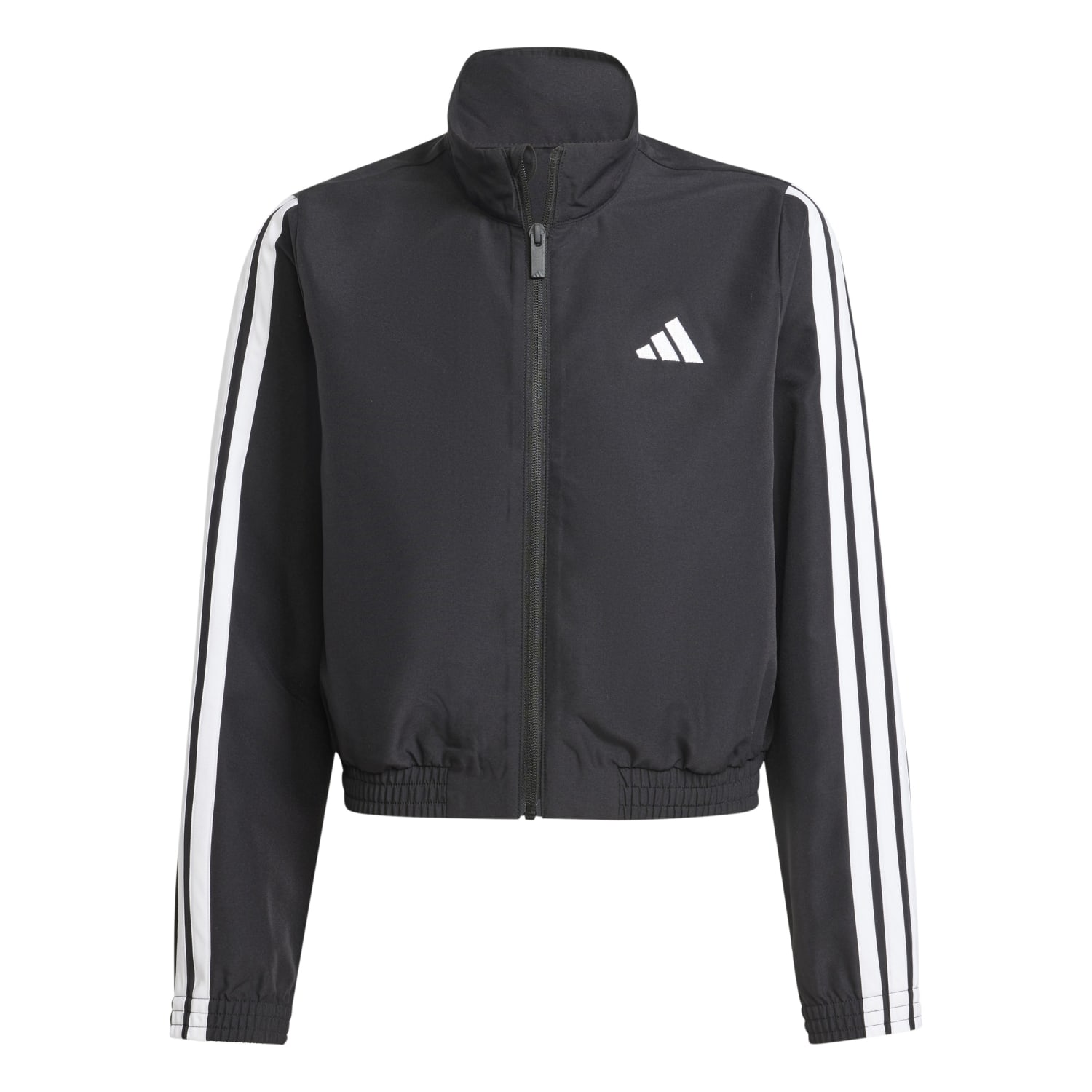 Adidas Jogging 3s Woven Jacket Kids Zwart