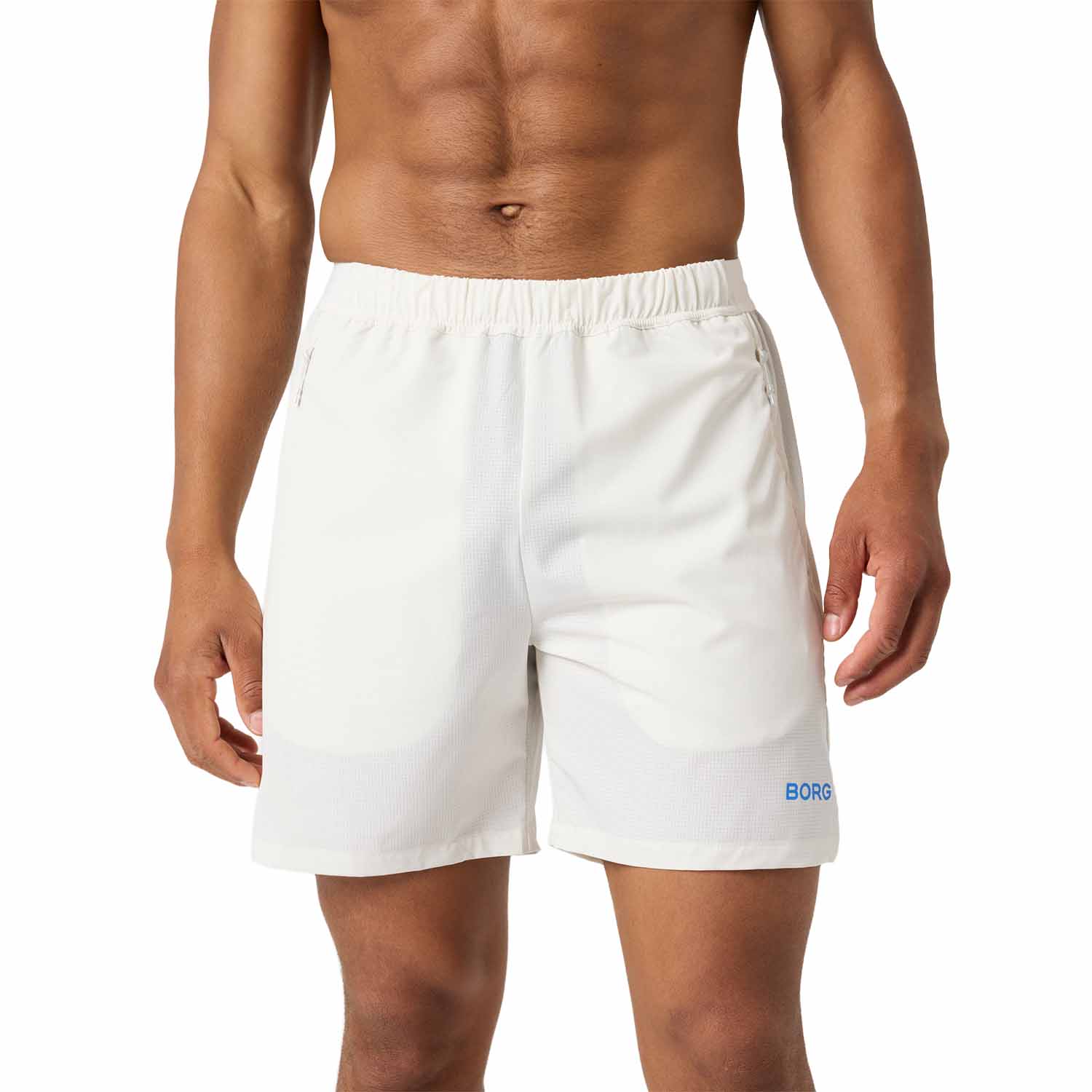 Björn Borg Zip Shorts 7 Inch Wit