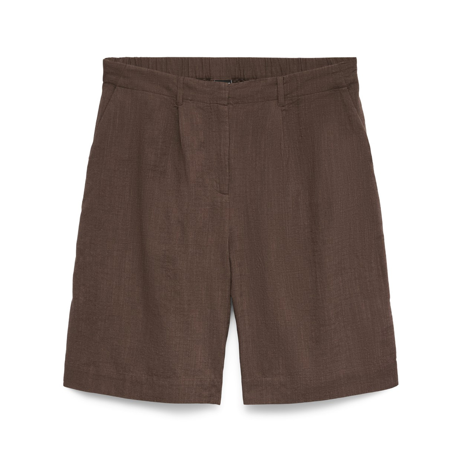 Vero Moda Vmcaia Bermuda Shorts Dames Bruin