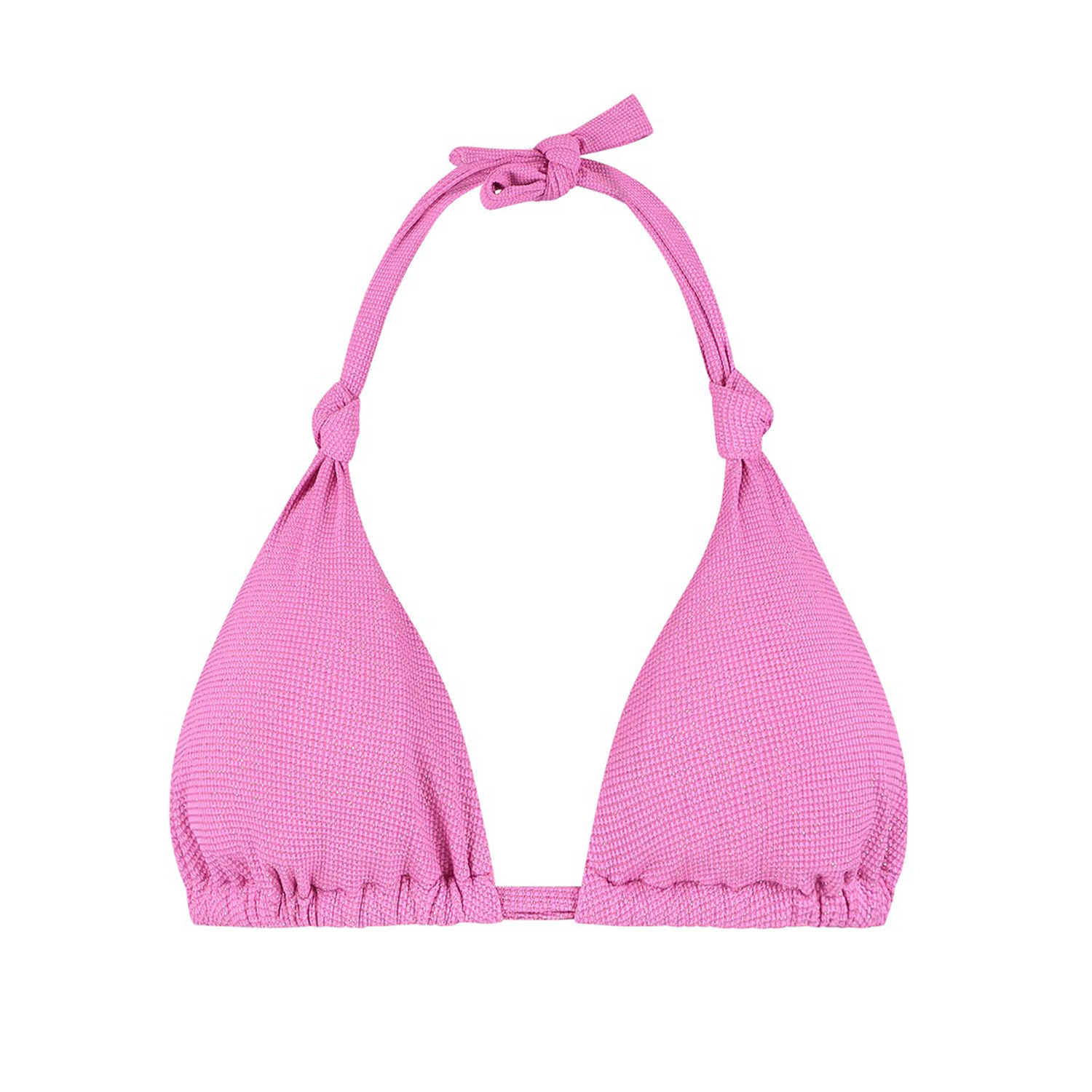 Beachlife Shimmer Padded Top Dames Roze