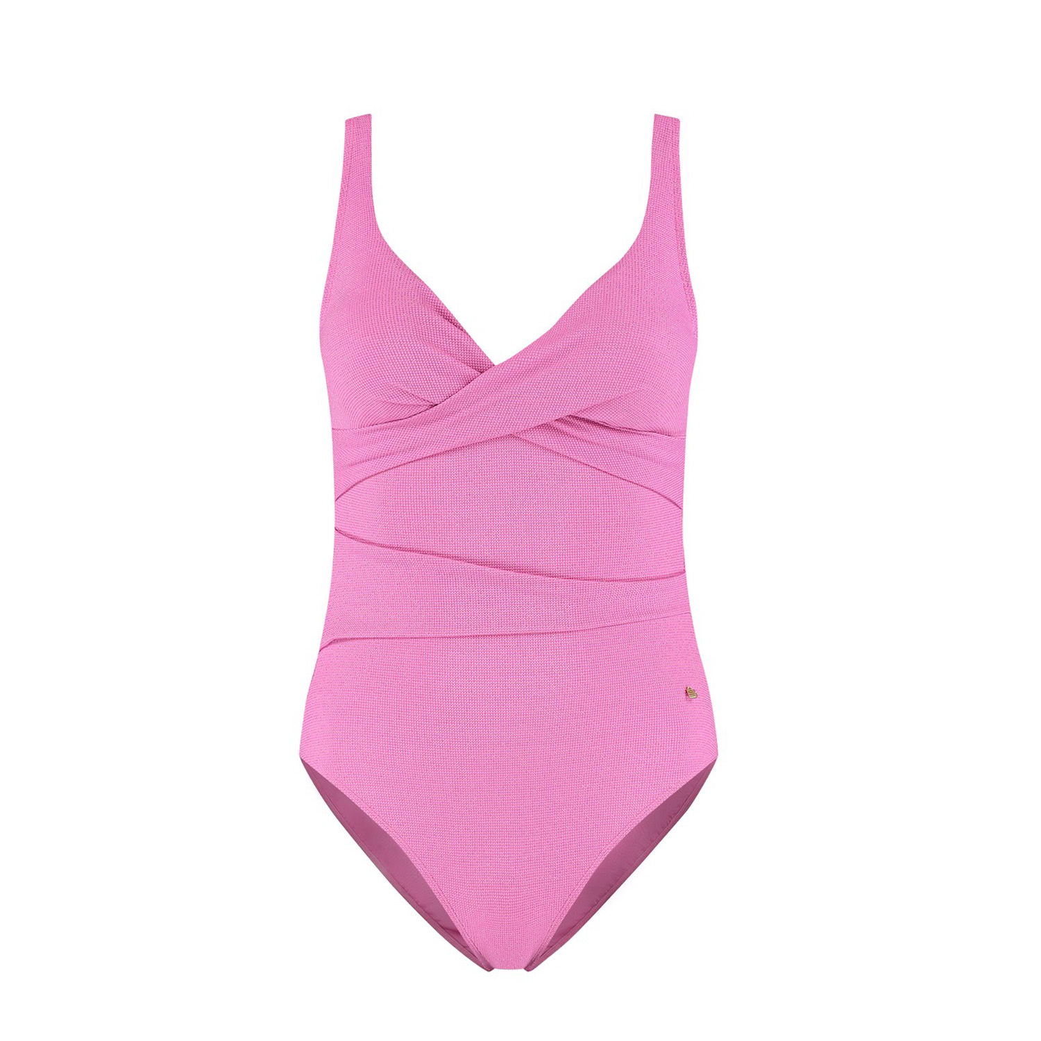 Beachlife Shimmer Padded Swimsuit Dames Roze