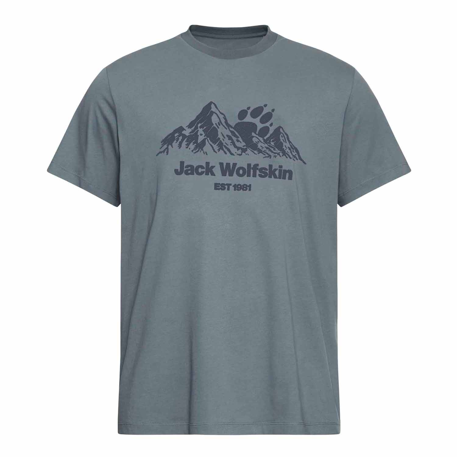 Jack Wolfskin Carefree T-shirt Grijs