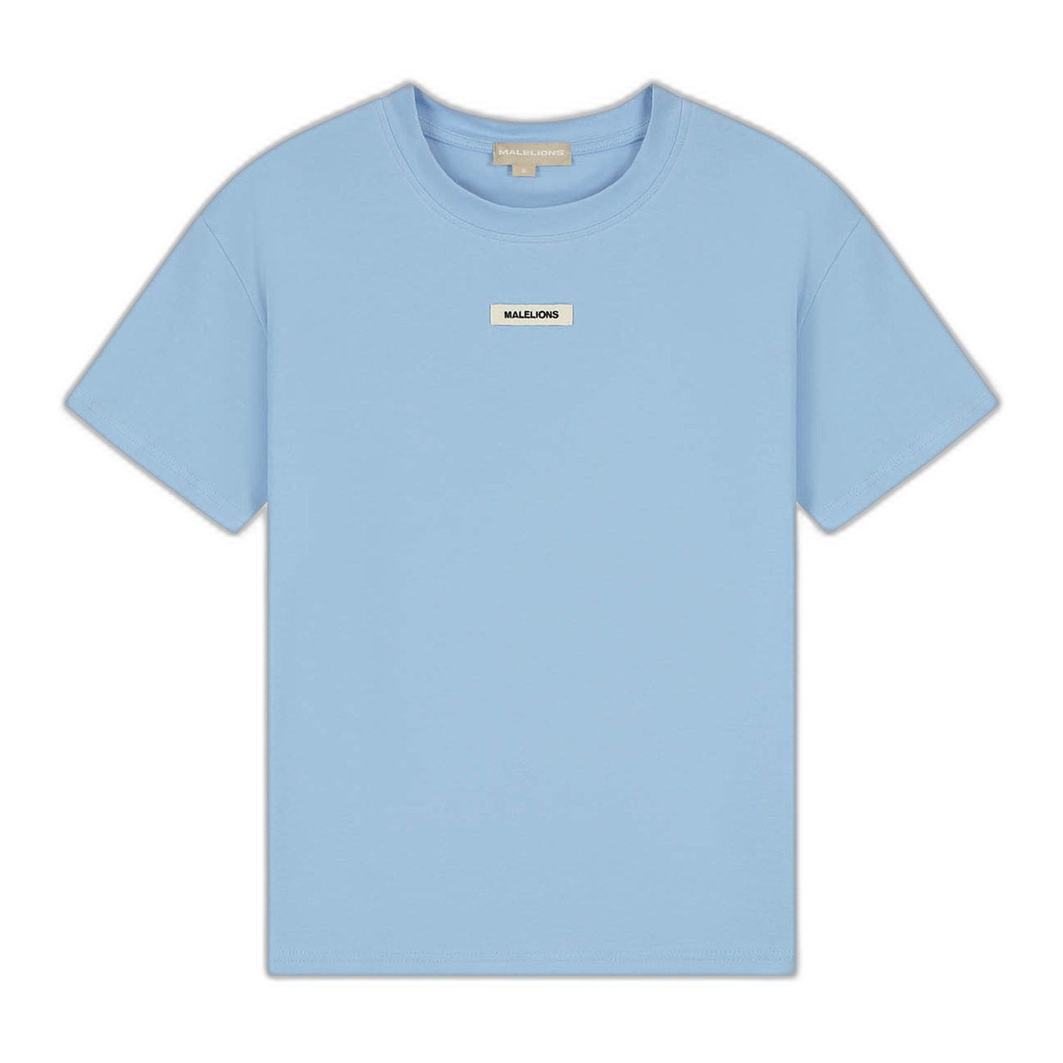 Malelions Patch Logo T-shirt Dames Blauw
