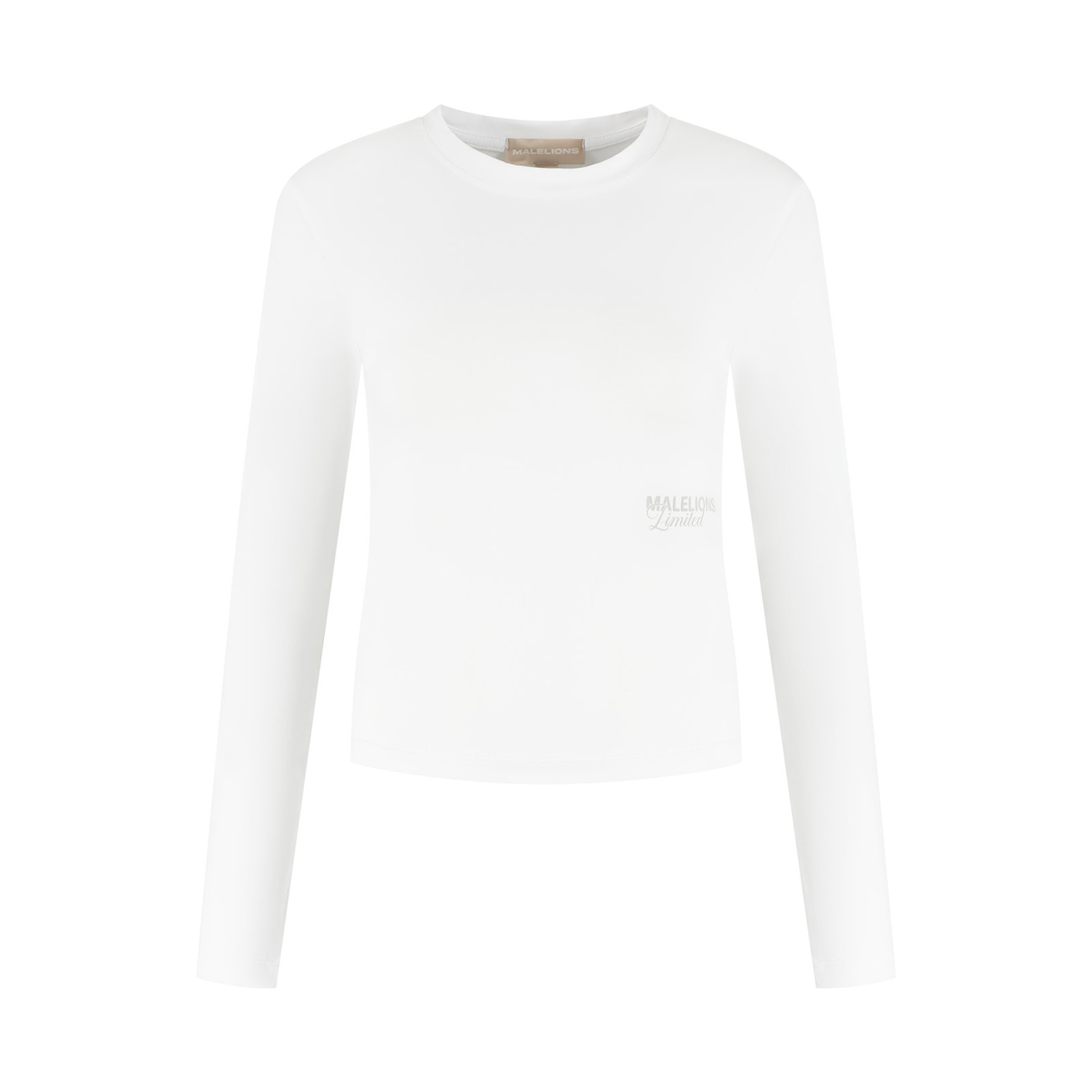 Malelions Members Sociaty Longsleeve Top Dames Wit