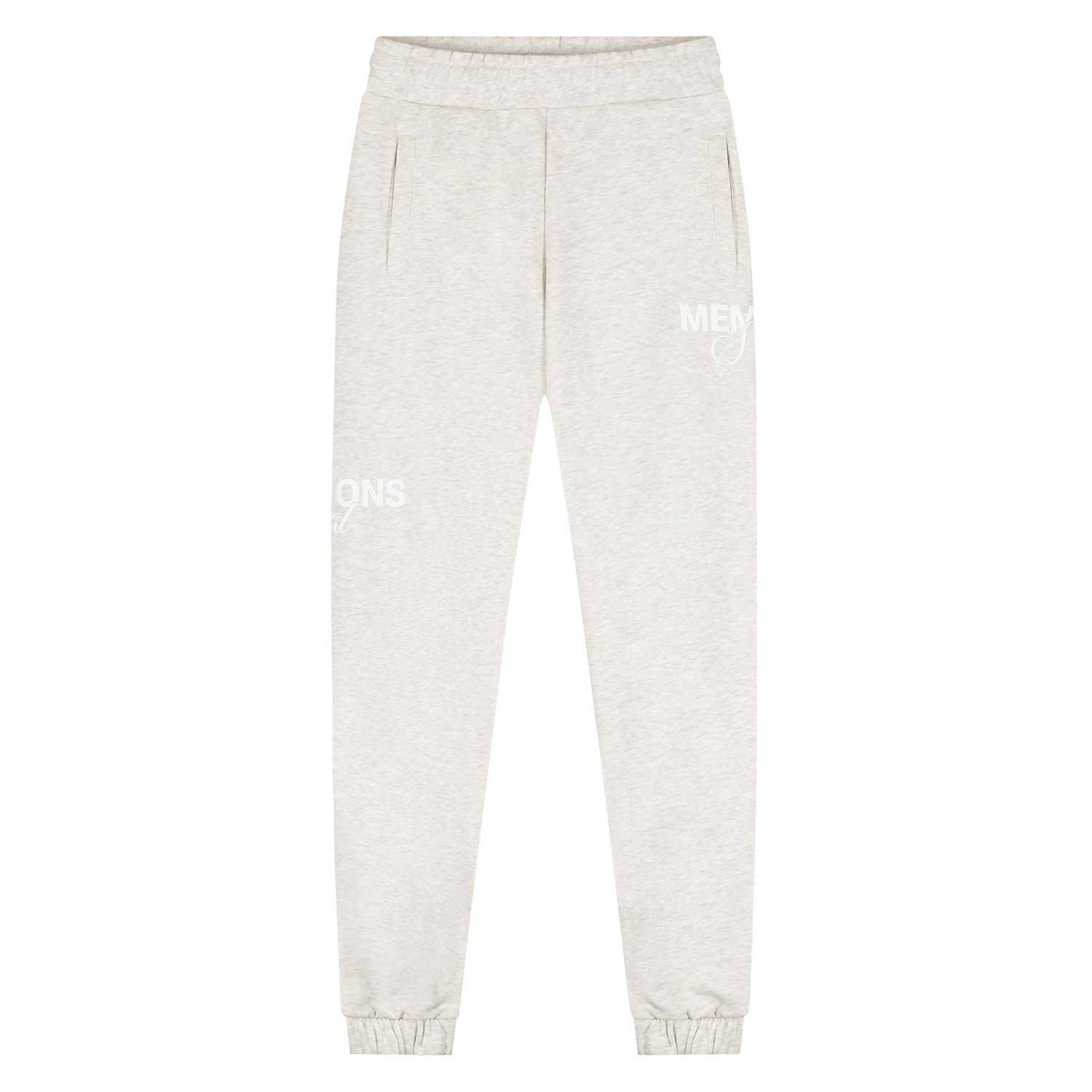 Malelions Members Society Sweatpants Dames Grijs