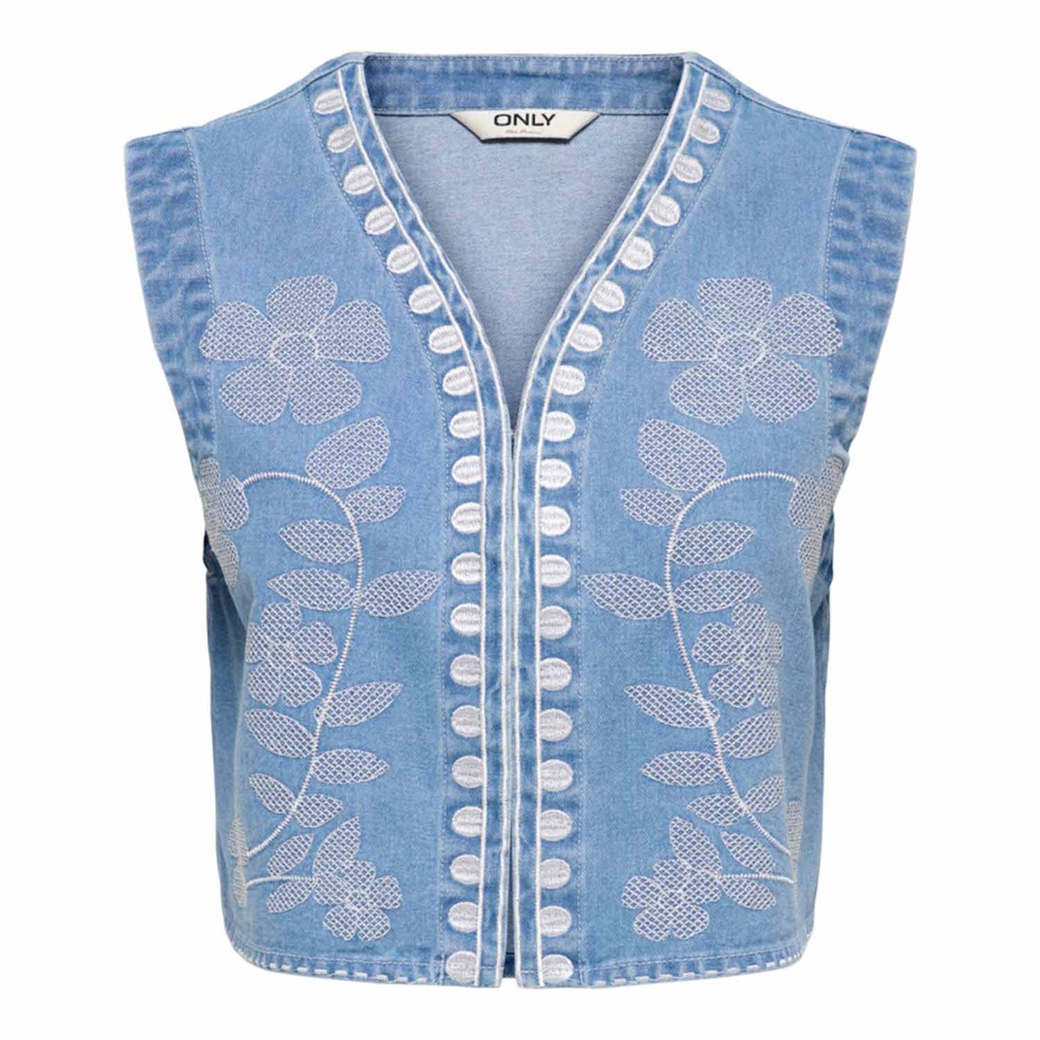 Only Noella Gilet Blauw