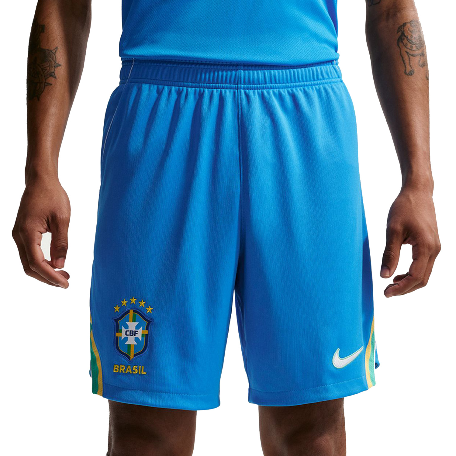 Nike Brazilië 2026 Stadium Thuisshort Blauw
