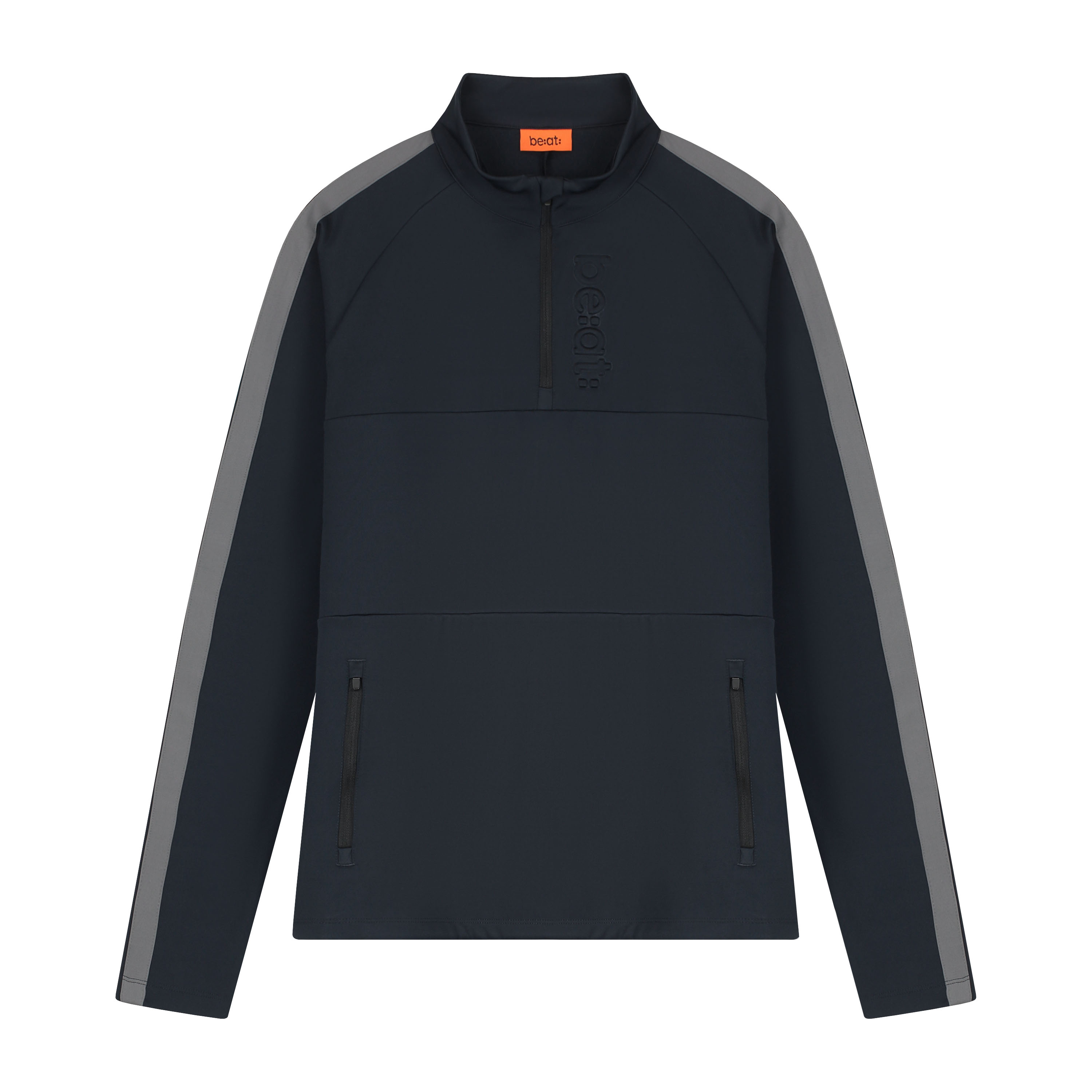 Be:at Thijmen Half Zip Longsleeve 2 Blauw