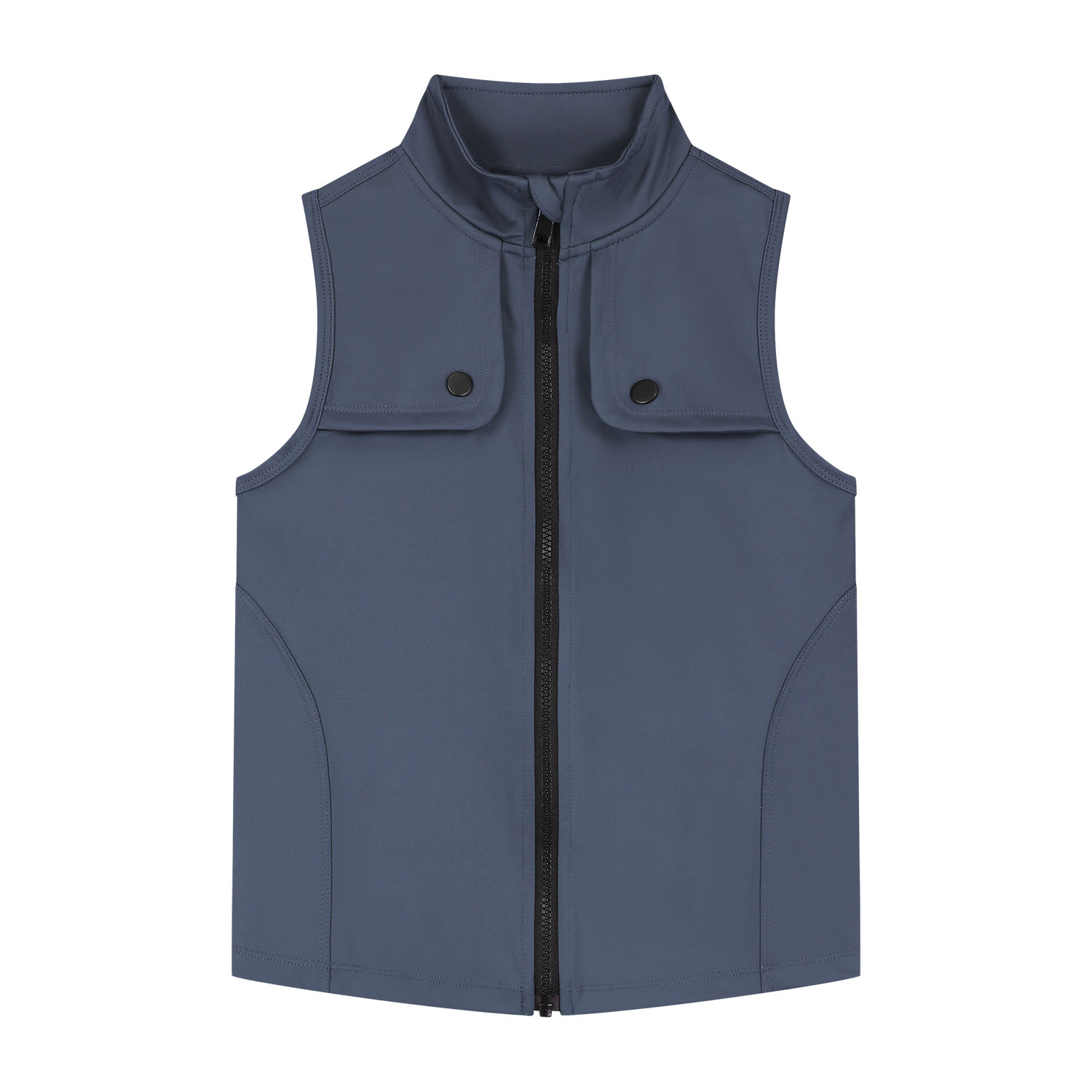 Be:at Cora Zip Tanktop Indigo
