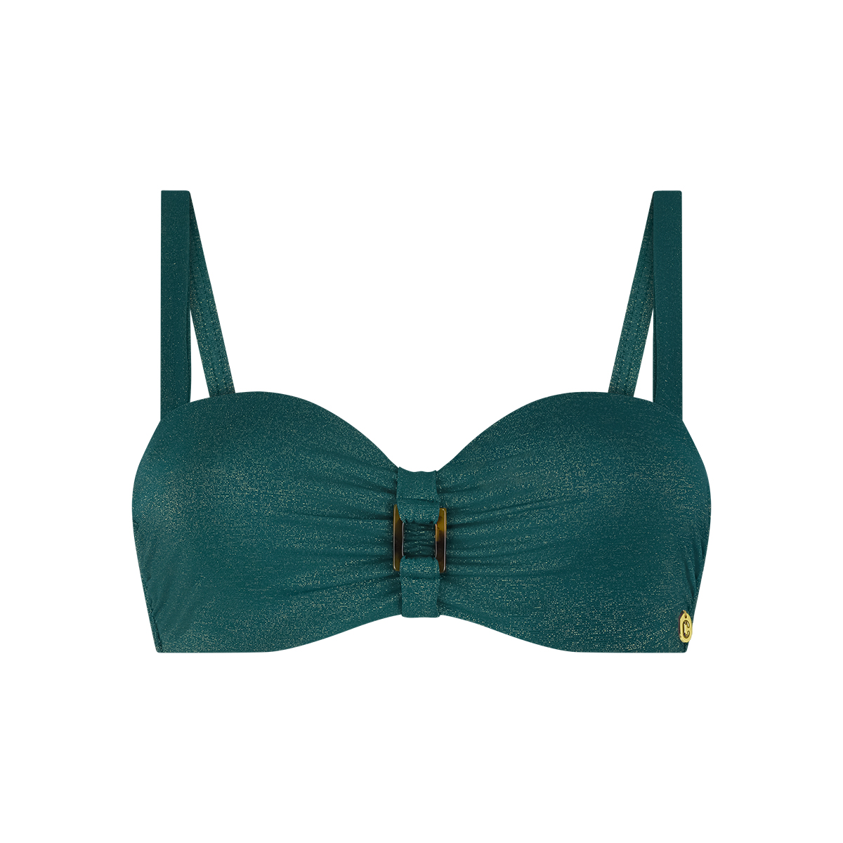 Ten Cate Beach Bikini Top Buckle Dames Groen