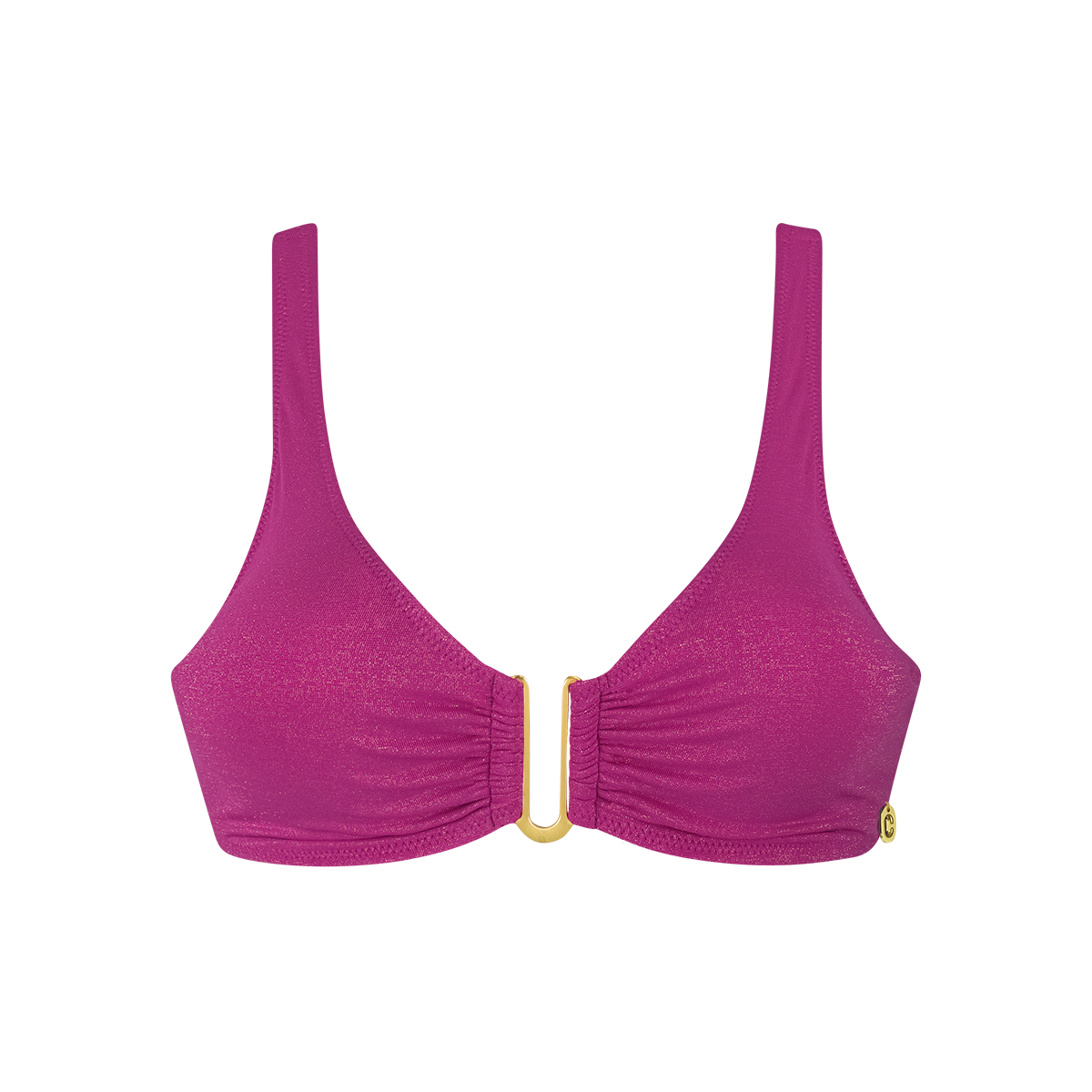 Ten Cate Beach Bikini Top Glitter U-bar Dames Roze
