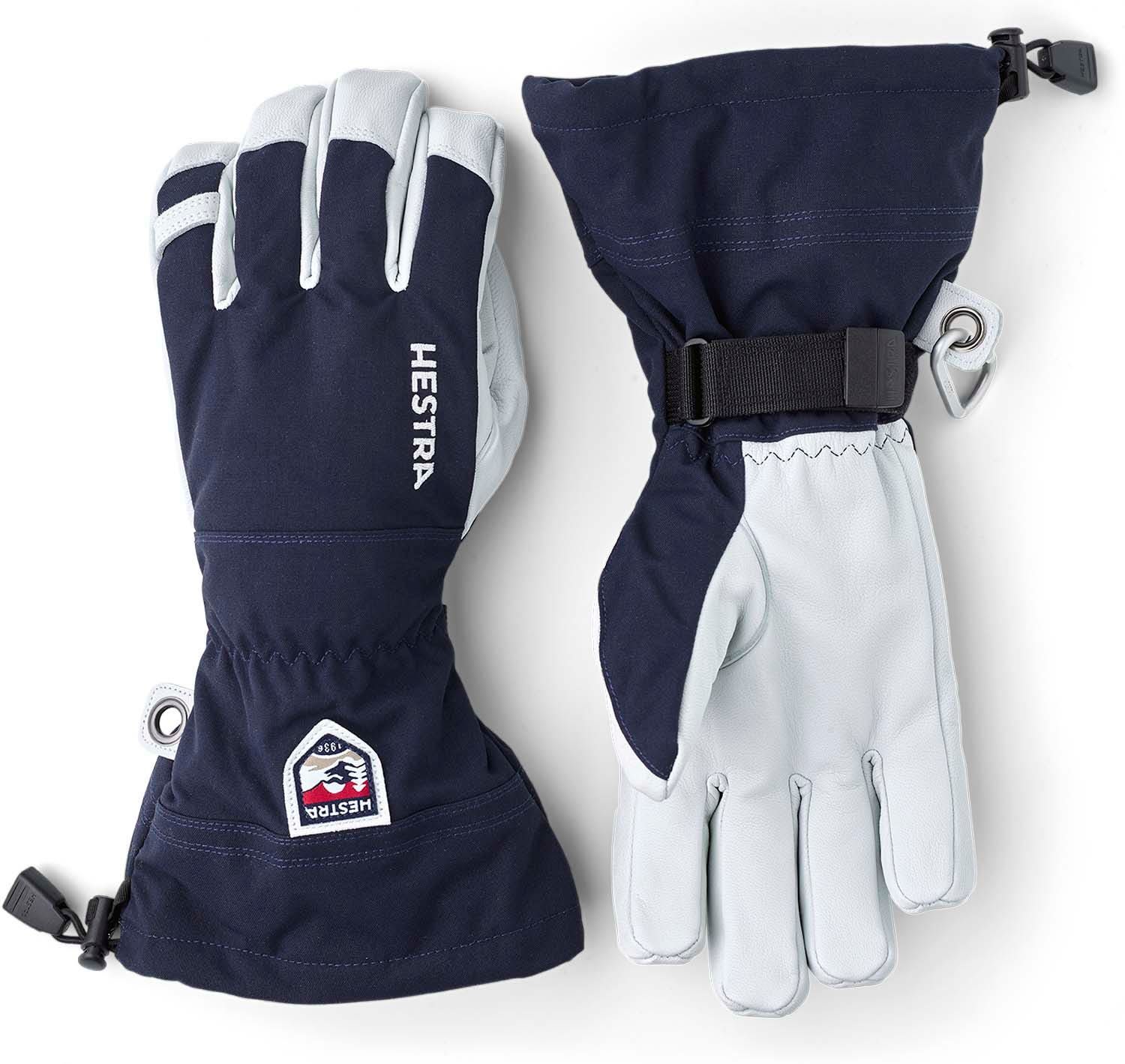 Hestra Army Leather Heli Ski 5-Finger