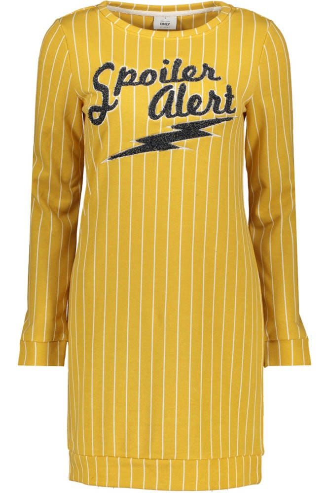 ONLY ANEMONE LS DRESS PRINT BOX SWT