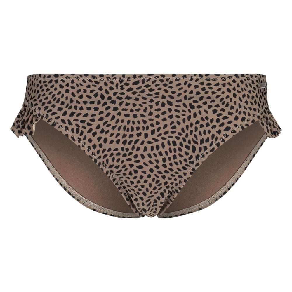 Shiwi LOW BRIEF RUFFLE EDGY ANIMAL