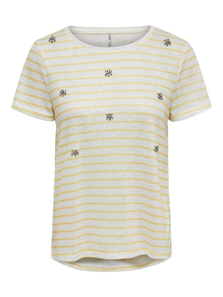 ONLY MANDY S/S BLING TOP BOX JRS