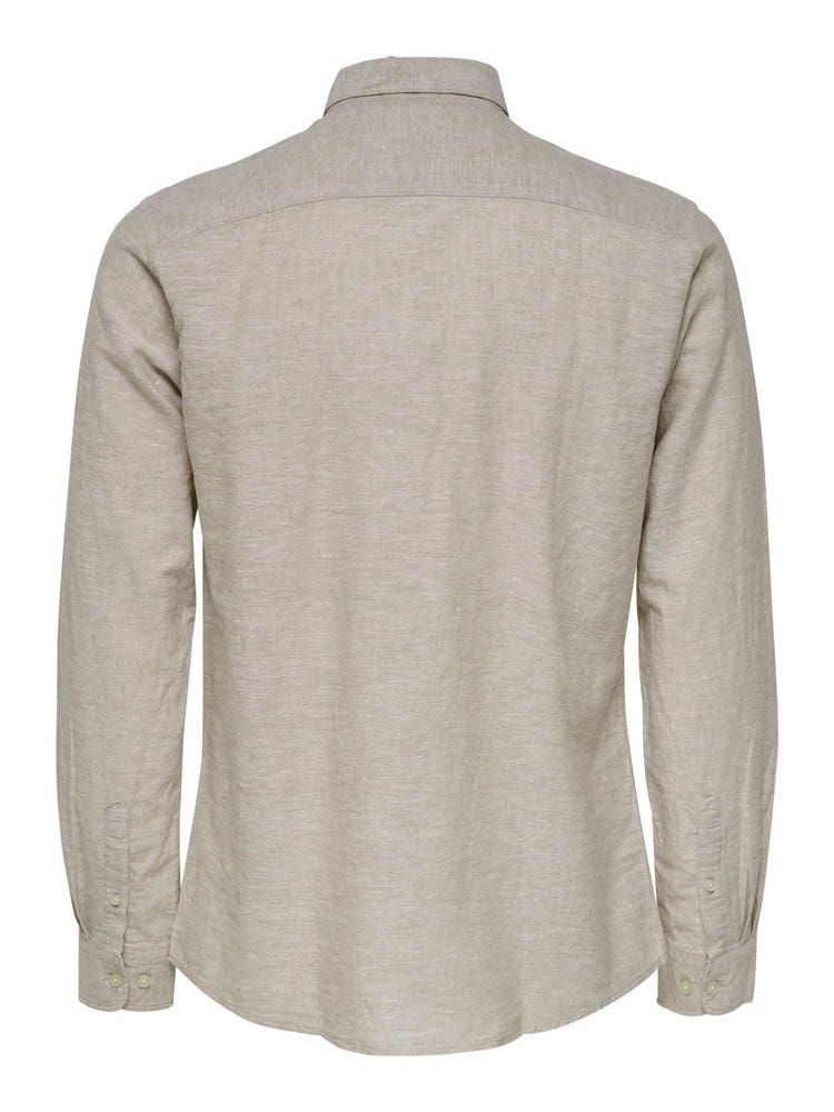 ONLY & Sons Caiden Solid Linen Shirt