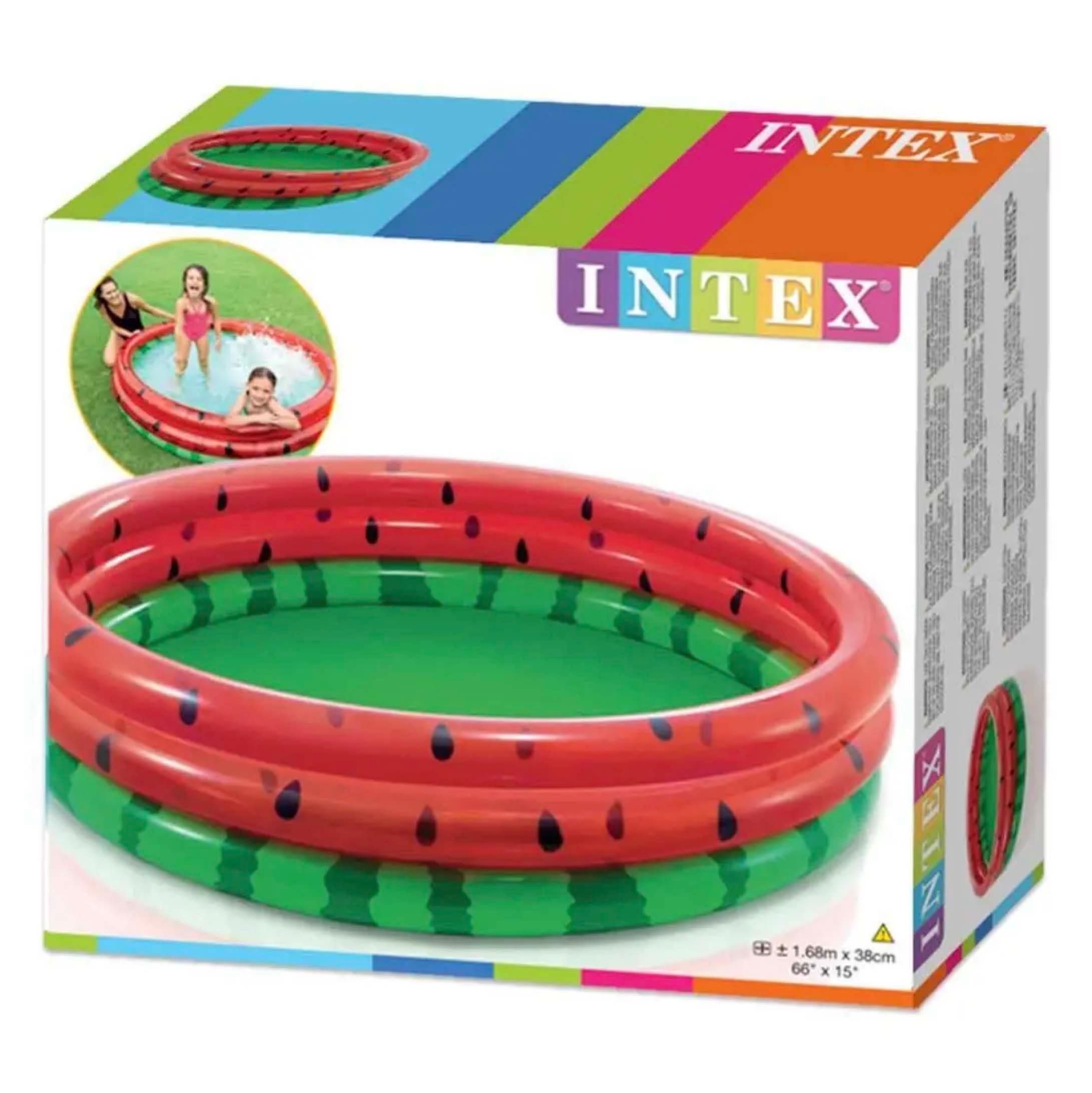 Intex ZWEMBAD ROND WATERMELOEN